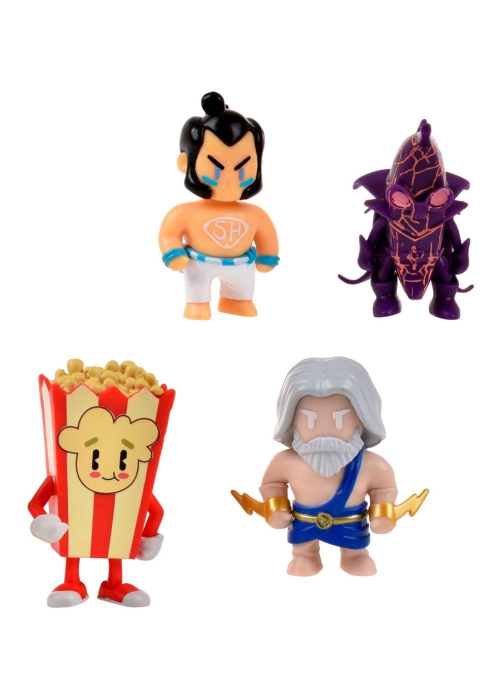 Pack De 8 Figuras 5 Cms Stumble Guys Mythic - Popcorn-6