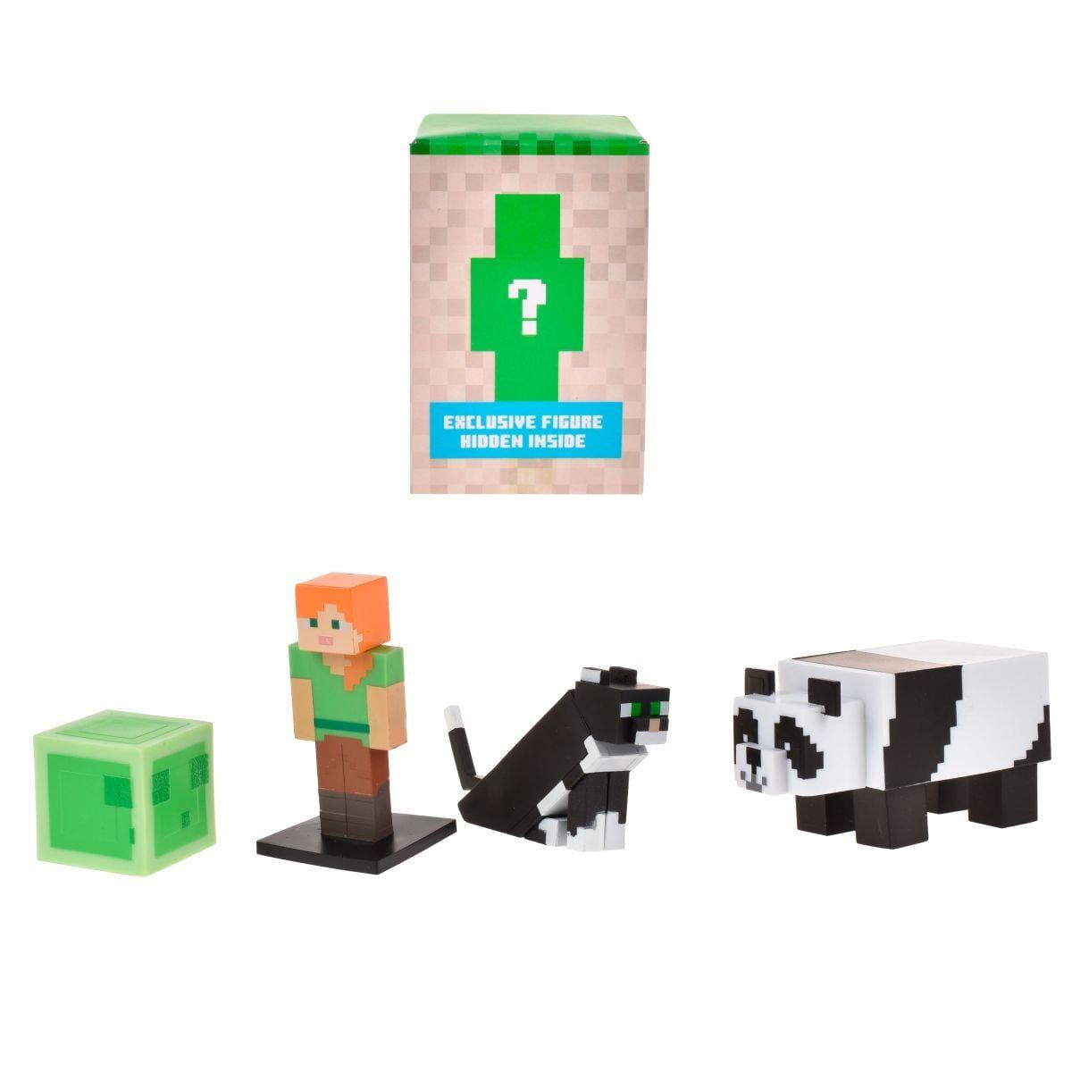 SET 5 FIGURAS 6 CMS TOPPEEZ MINECRAFT - ALEX-3
