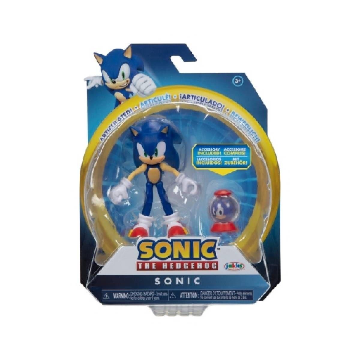 Figura Sonic 10 Cm. Con Accesorio - Modern Sonic Con Esfera-2