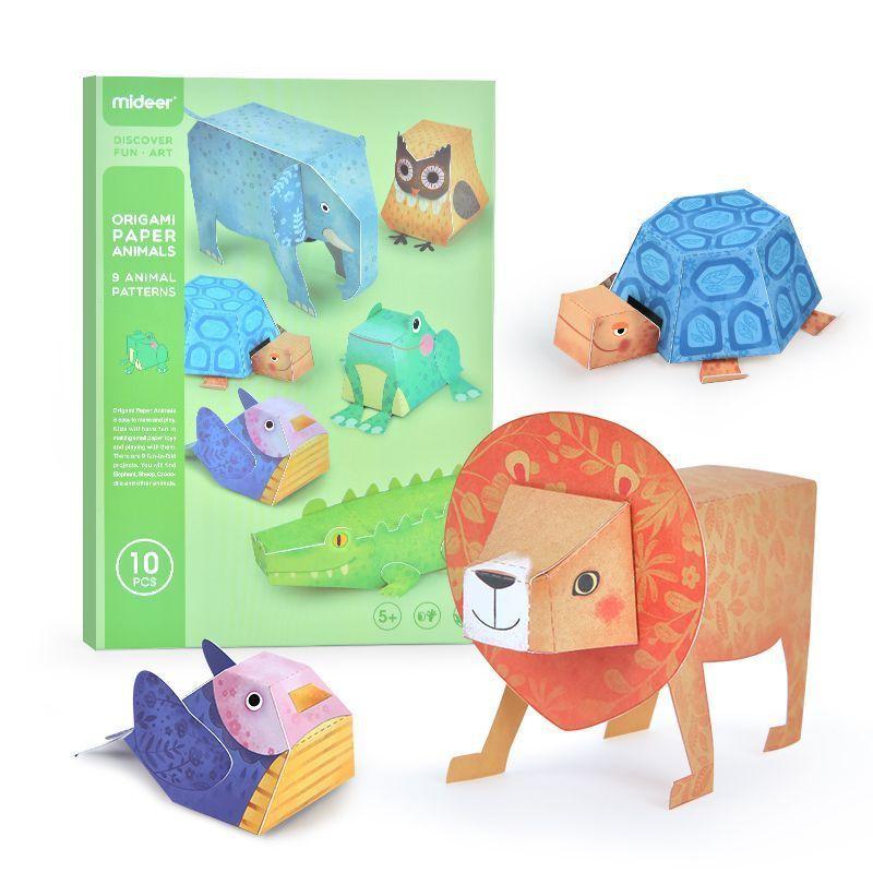 ORIGAMI DE ANIMALES SET 10PCS-0