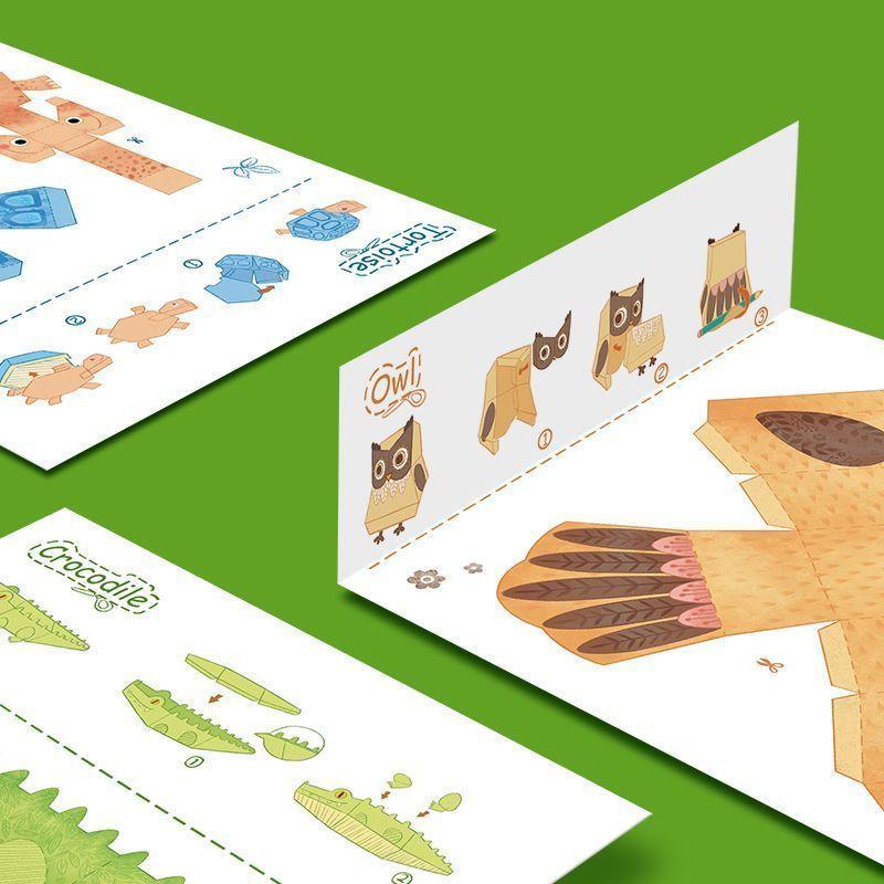 ORIGAMI DE ANIMALES SET 10PCS-3