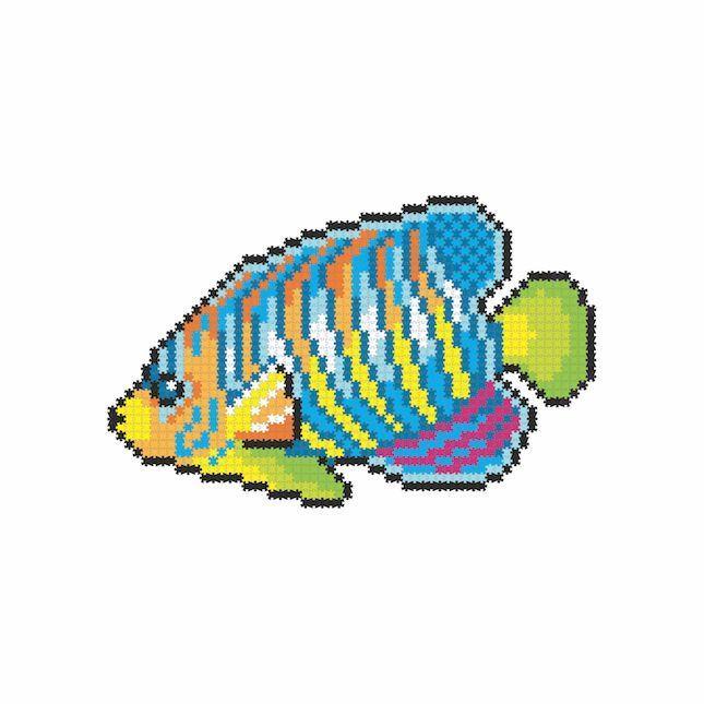 JIXELZ PUZZLE DE PIXELES, 1500 PC SET, BAJO EL MAR-0