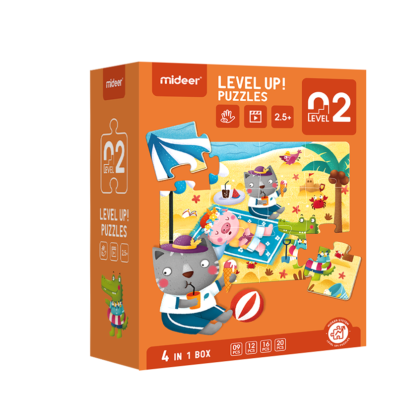 LEVEL PUZZLE NIVEL 2 CUATRO ESTACIONES, 4 PUZZLES-3