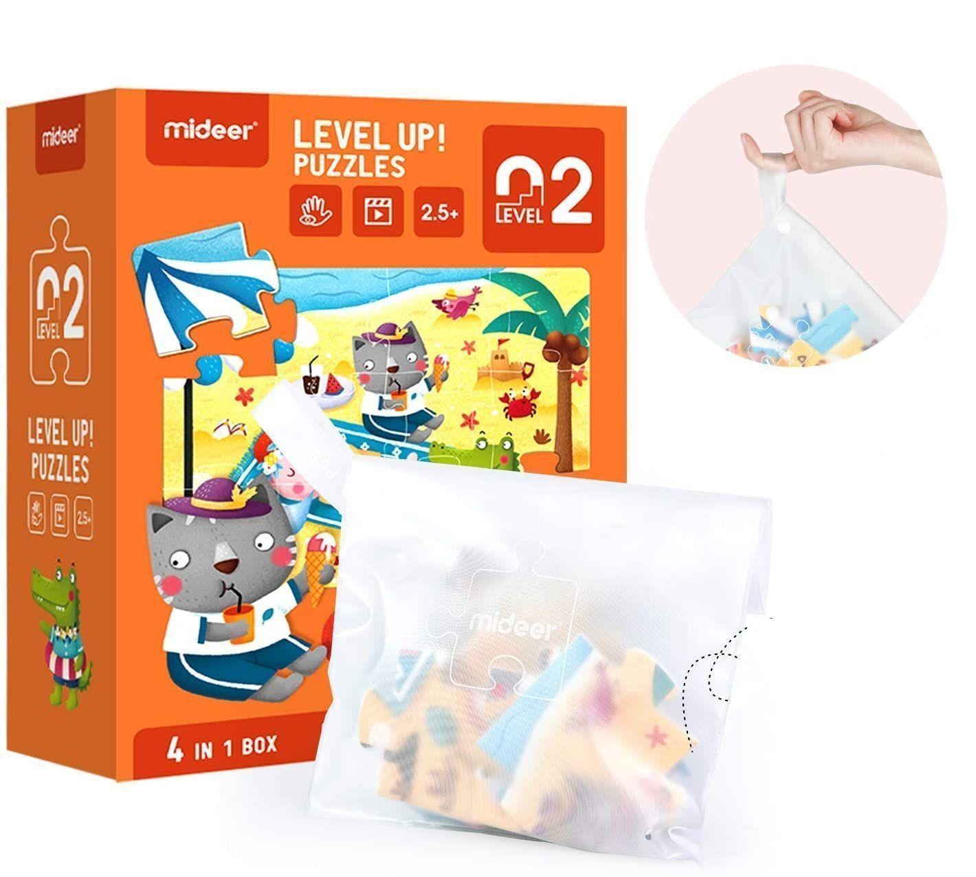 LEVEL PUZZLE NIVEL 2 CUATRO ESTACIONES, 4 PUZZLES-5