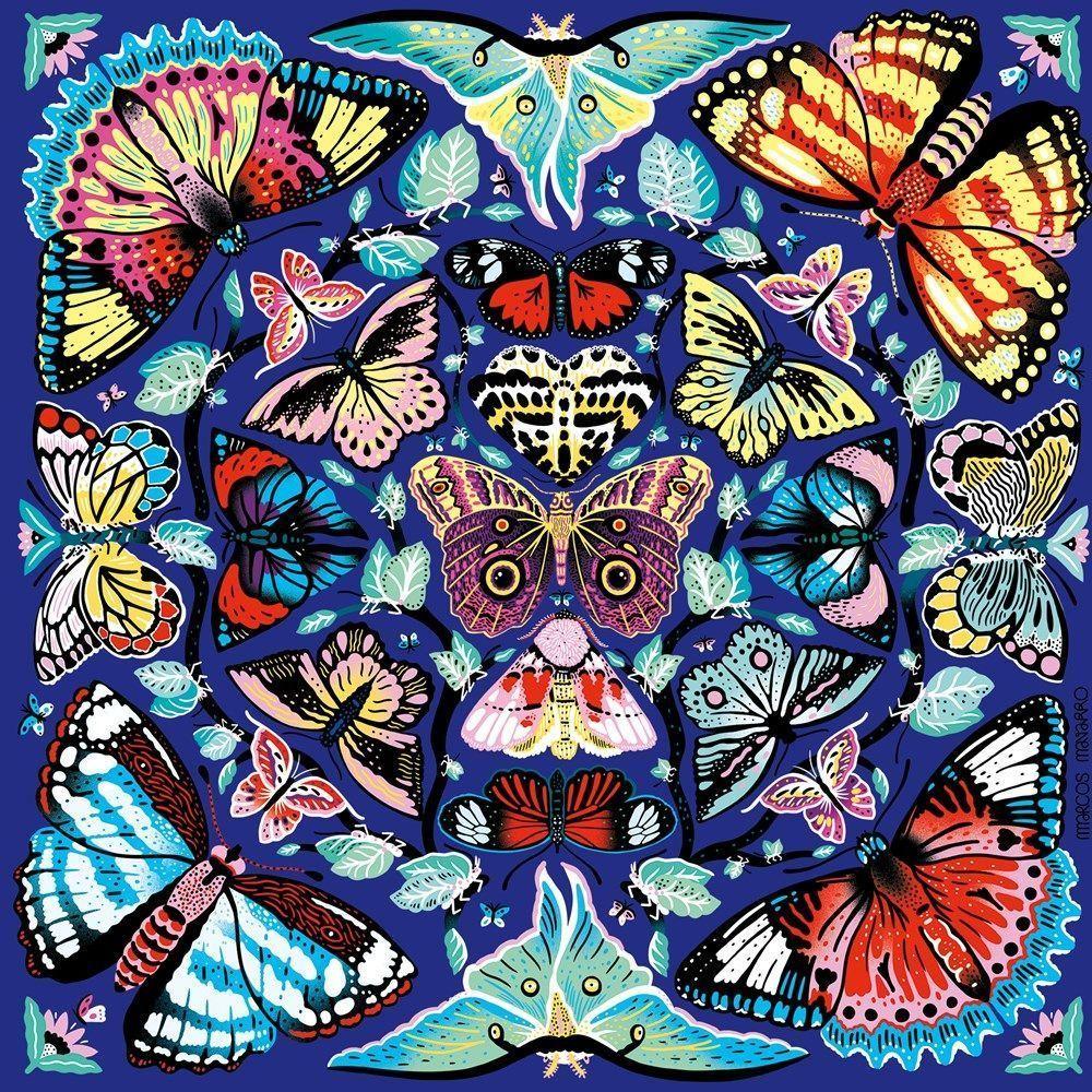 PUZZLE 500PCS, MARIPOSAS-2