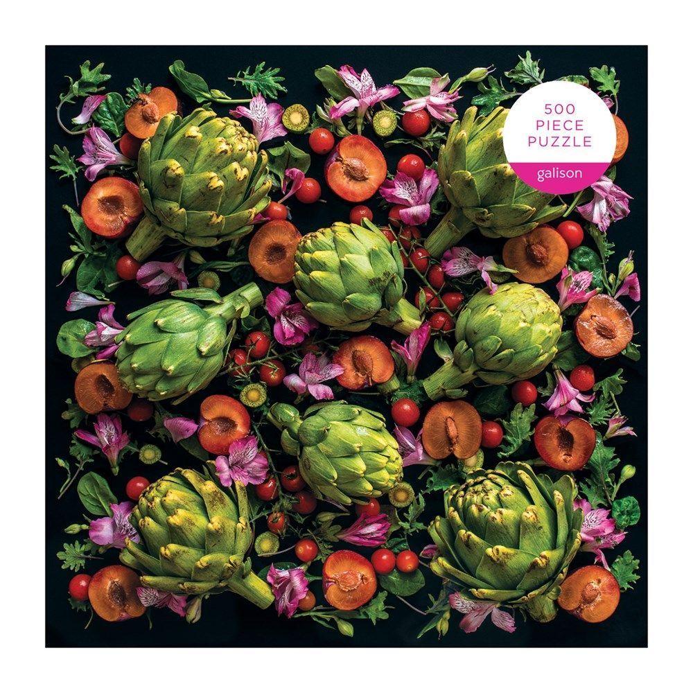 PUZZLE 500PCS, ALCACHOFA FLORAL-2