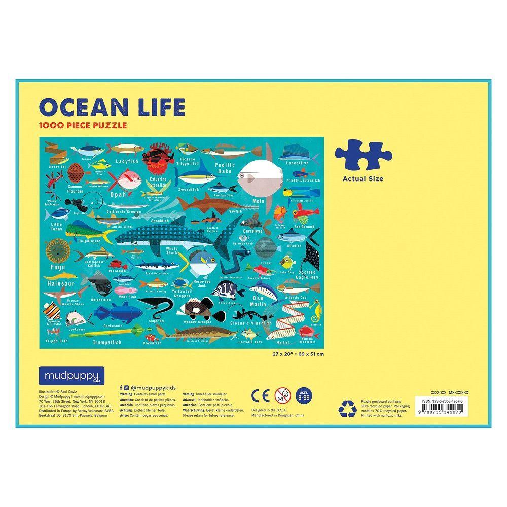 PUZZLE 1000PCS, VIDA DEL OCEANO-3