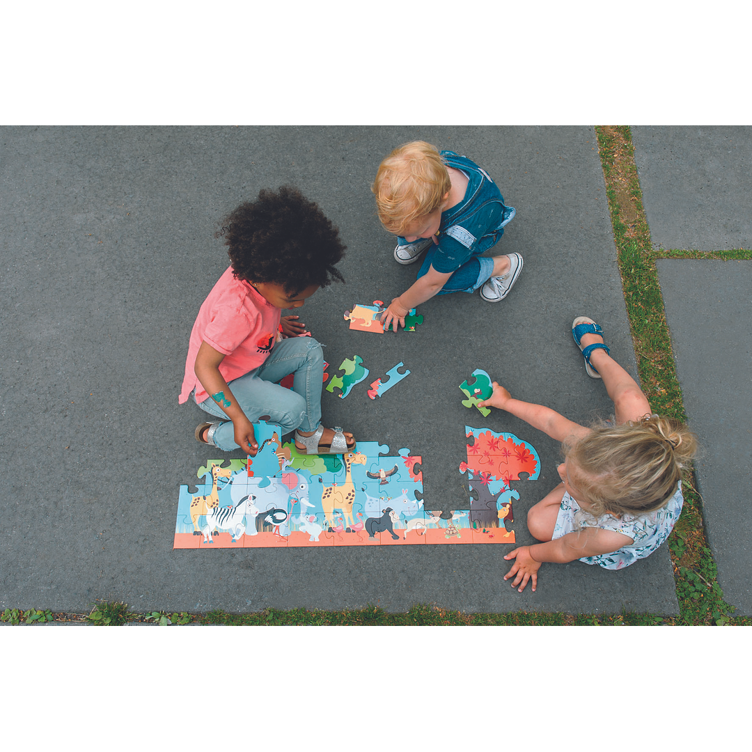 PUZZLE 36PCS DE PISO, SAFARI-3