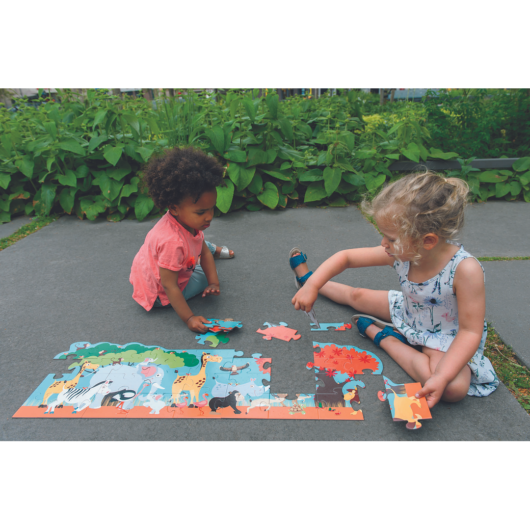 PUZZLE 36PCS DE PISO, SAFARI-4