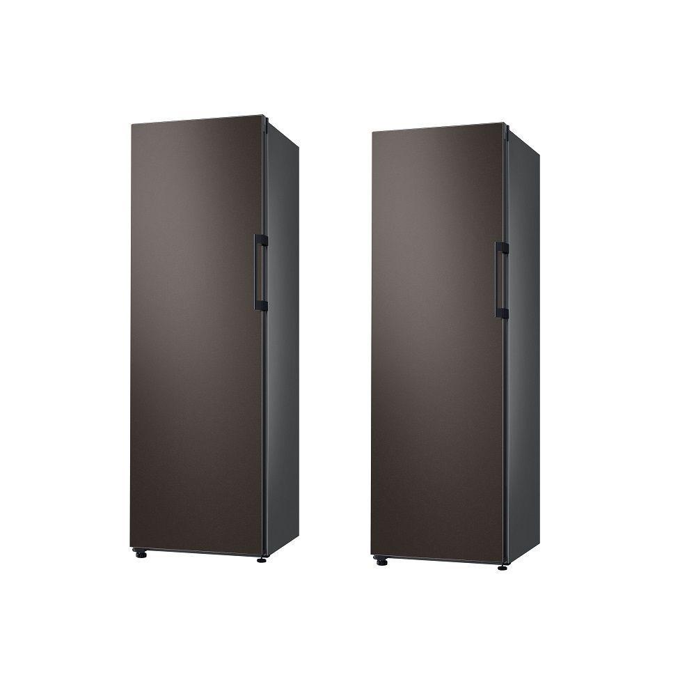 Kit Samsung 2x Refrigerador/Congelador Bespoke Flex 315L Slim Ice Maker CC-0