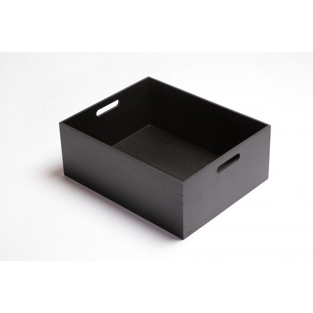 CAJA BAMBU NEGRO L - 38X29X18CM-0