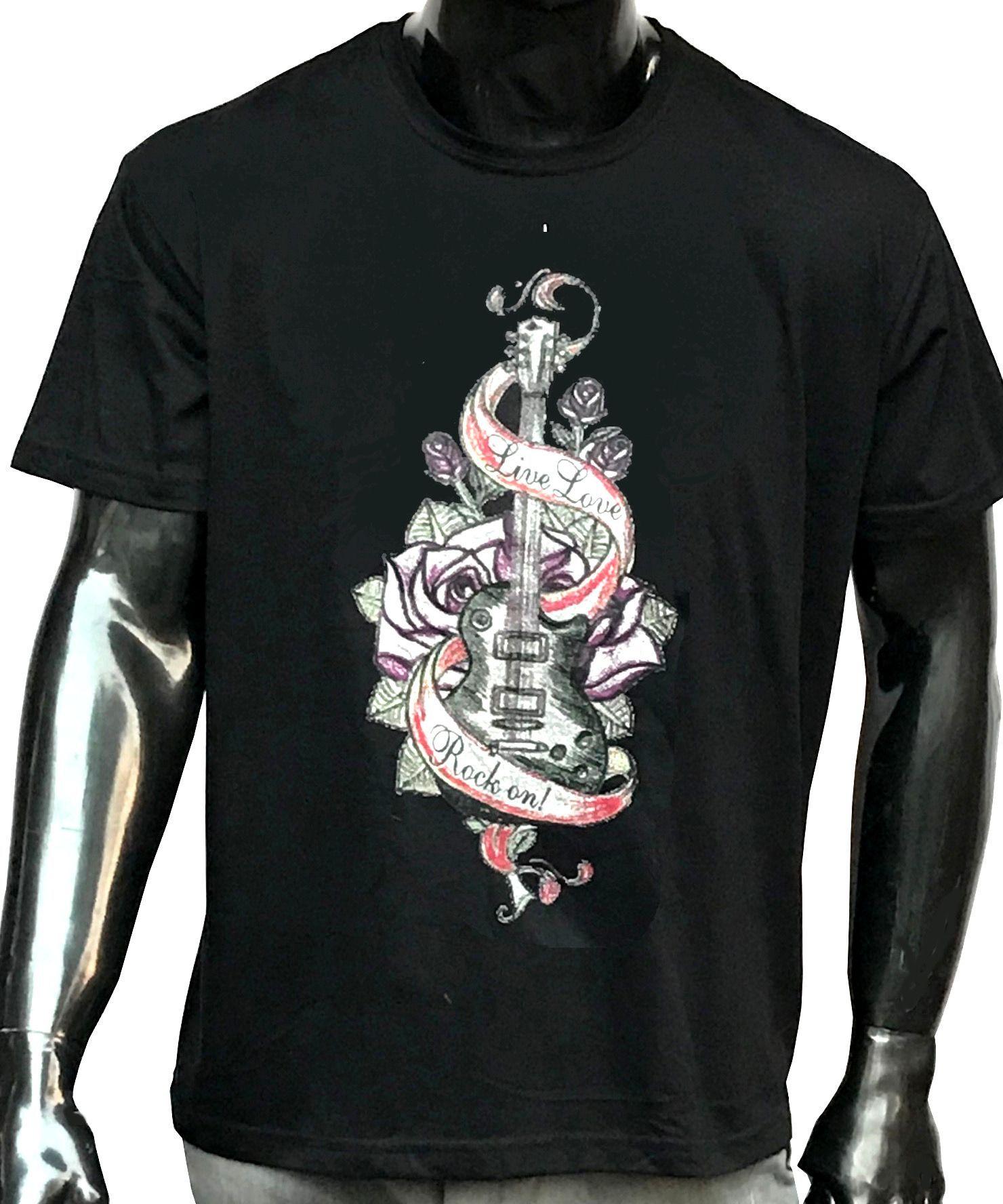 Polera Juvenil Niño Guitarra-0