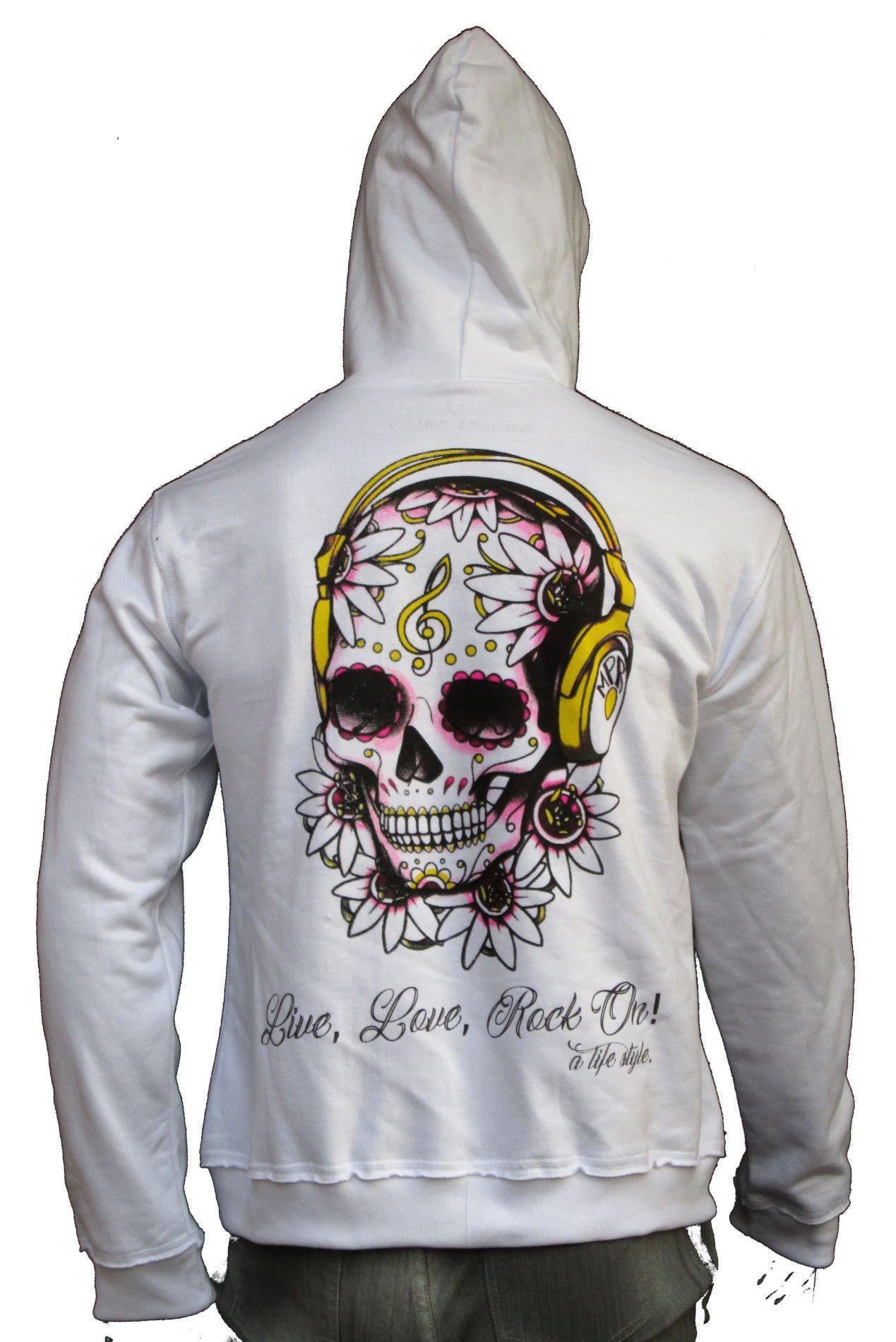 Poleron Juvenil Niño Calavera Audif -0