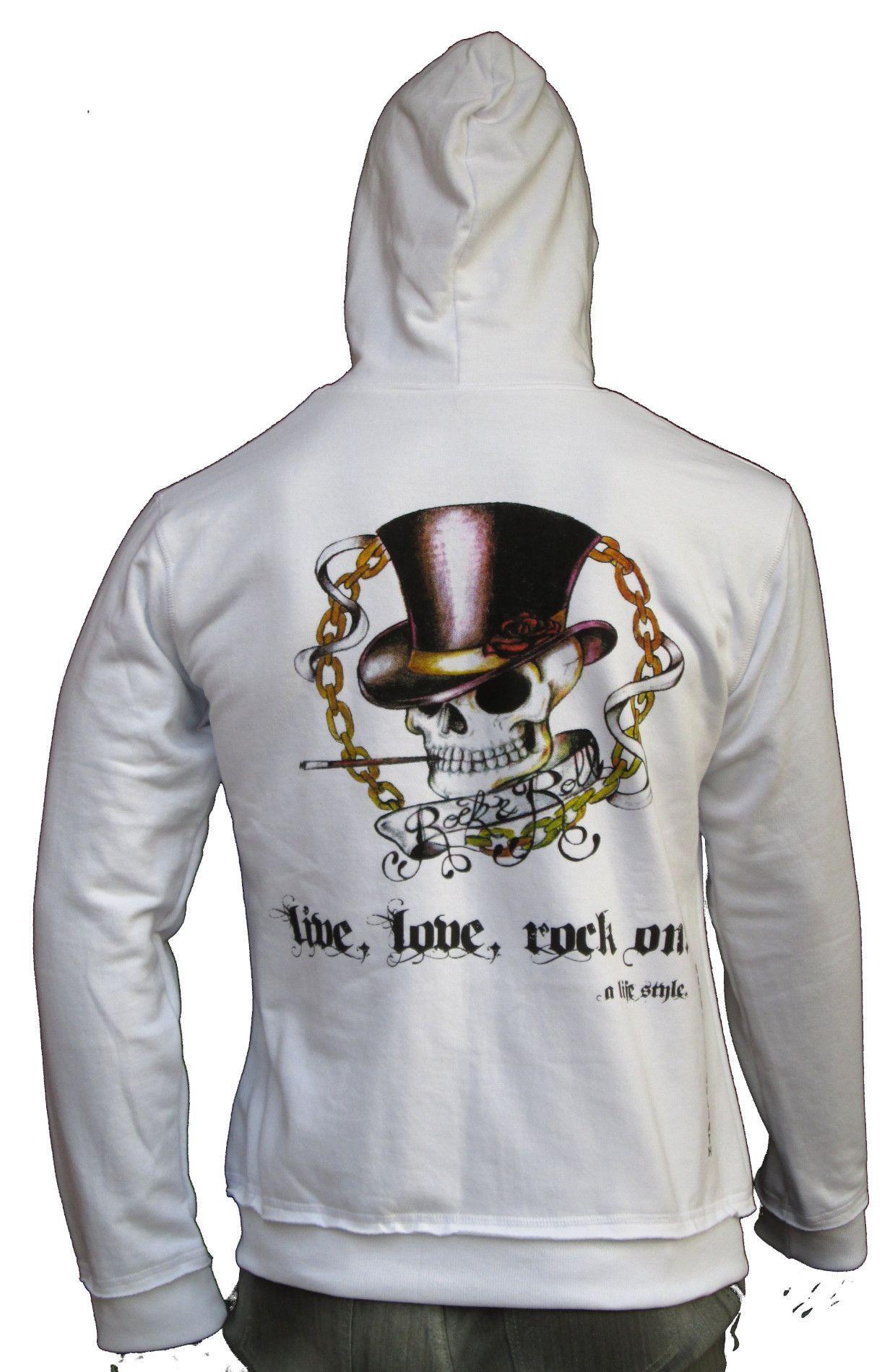 Poleron Mujer Calavera Somb-0