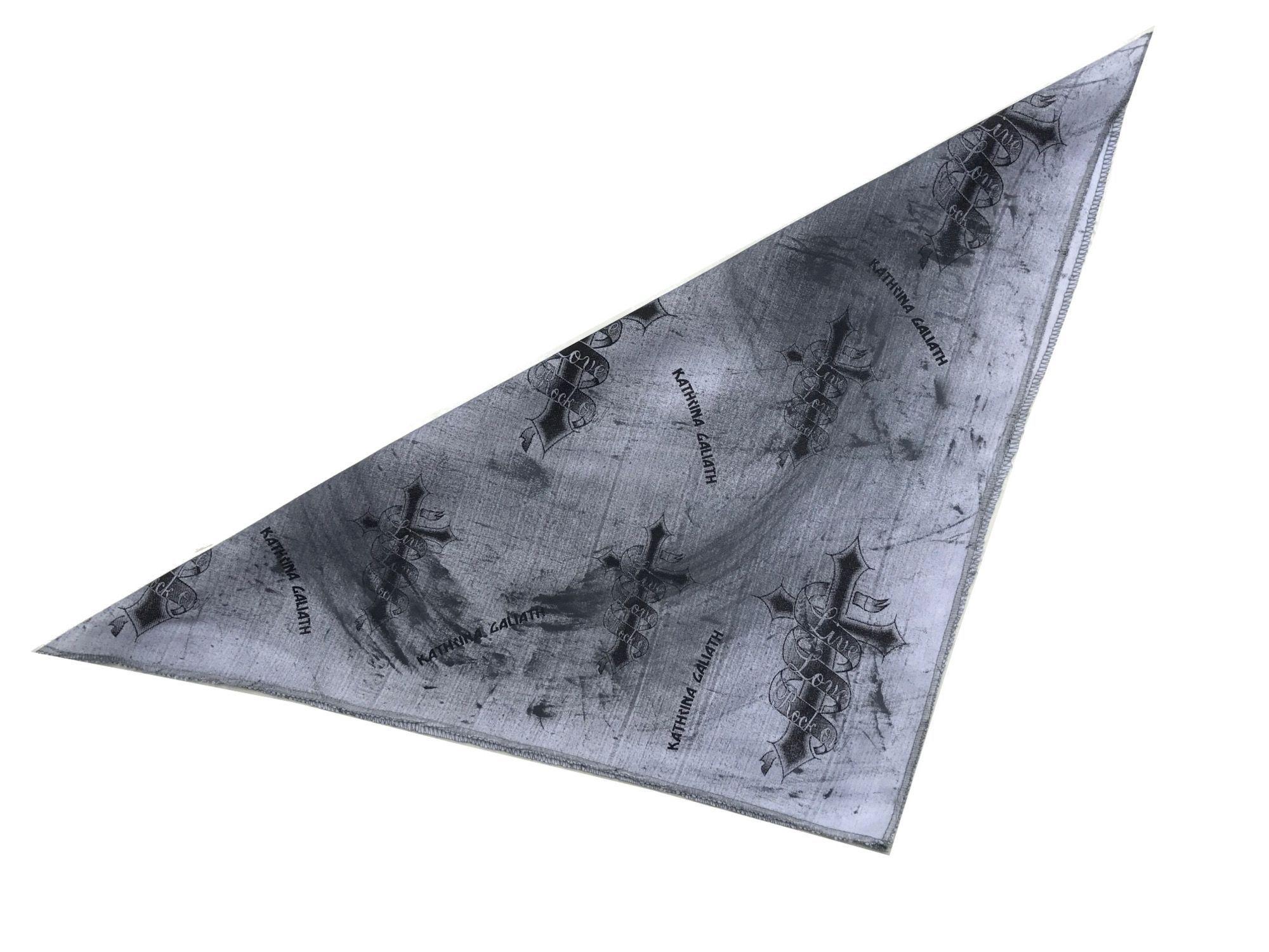 Bandana Blanca Estampada Manchas-2
