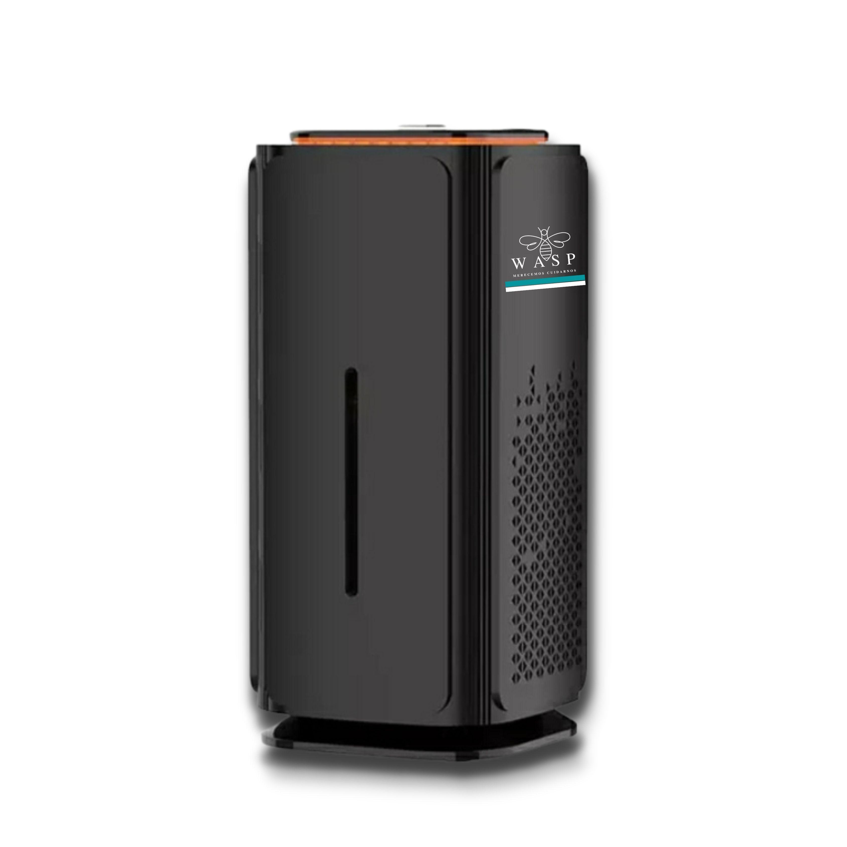Purificador de aire con filtro hepa, ionizador y luz uv-0