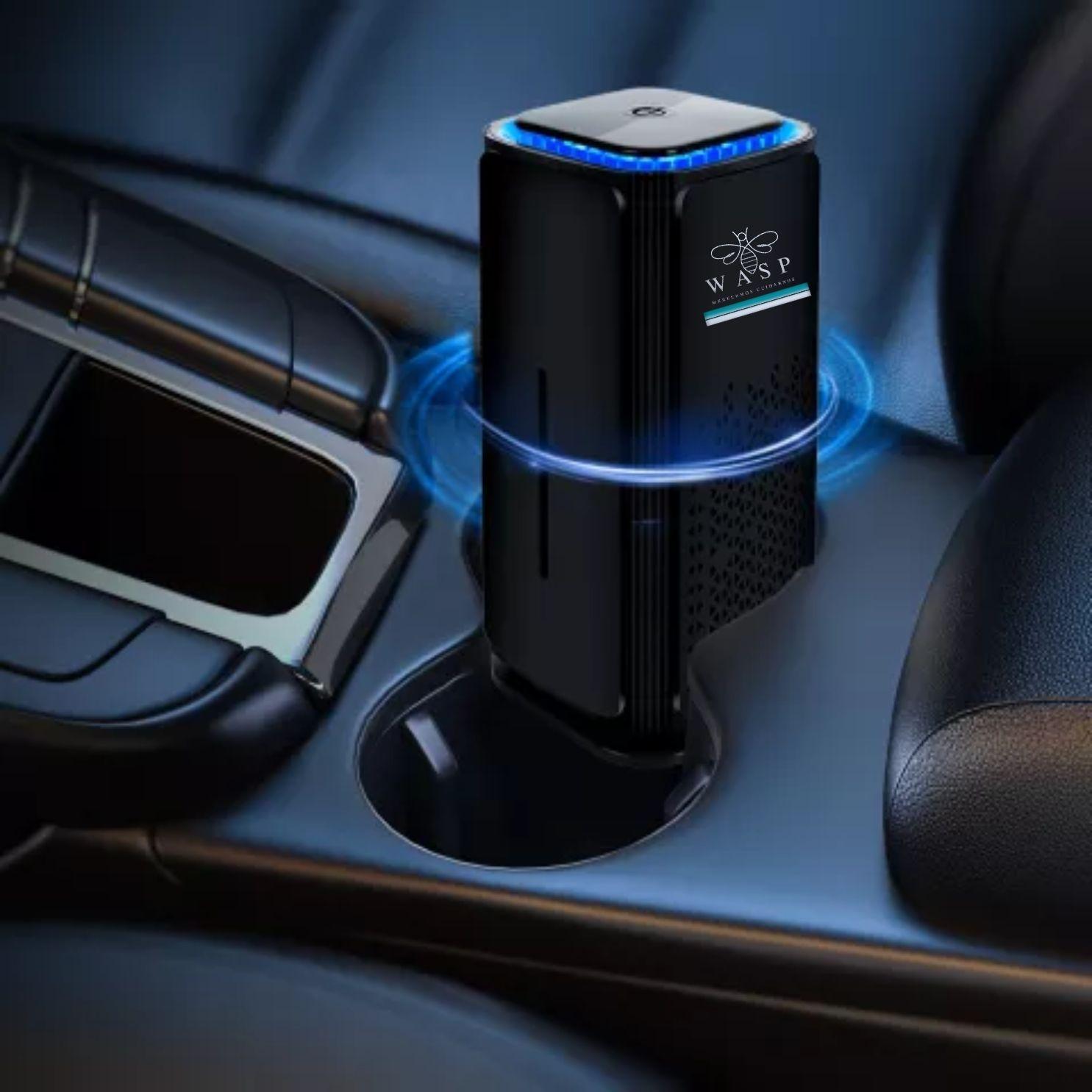 Purificador de aire con filtro hepa, ionizador y luz uv-7