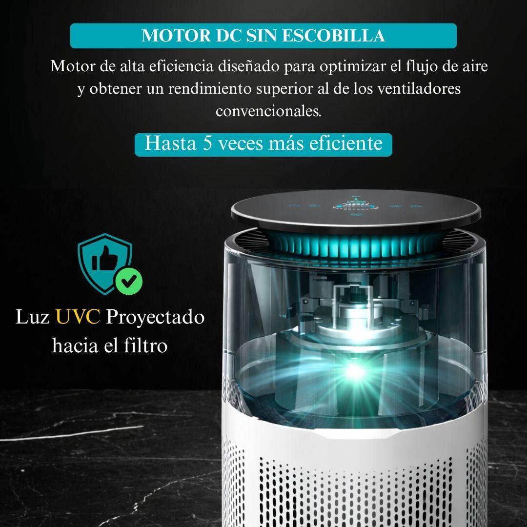 Purificador de Aire inteligente Mi Power Pro 40m2 HEPA H13 Luz UV C-5