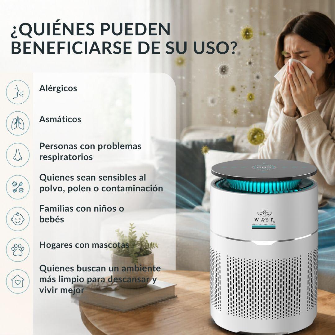 Purificador de Aire inteligente Mi Power Pro 40m2 HEPA H13 Luz UV C-6