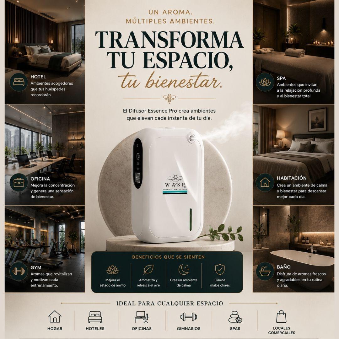 Difusor de aroma Essence Pro con Bluetooth-9