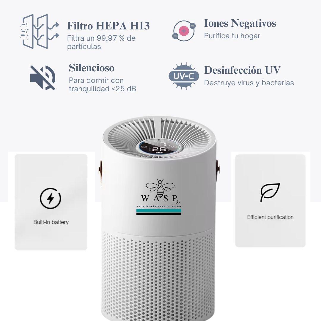 Purificador de Aire Dual Home Pro con Batería -1