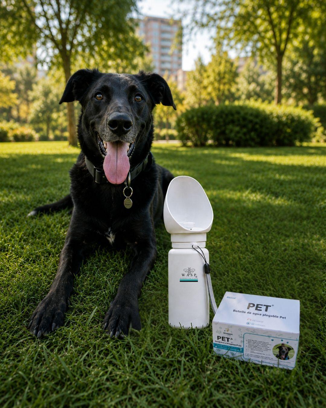 Botella de Agua Plegable para Perros-8