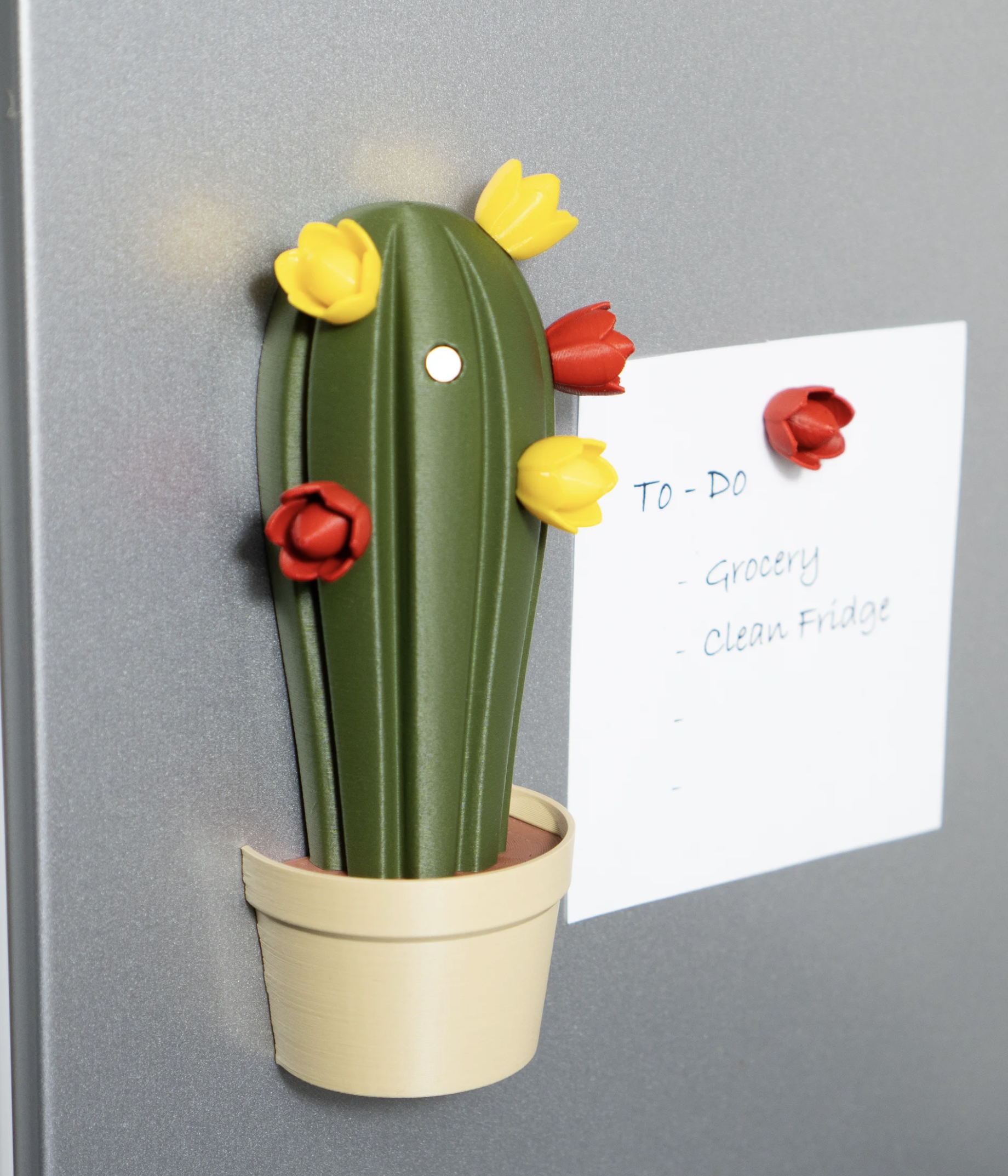 Imanes Decorativos Para Refrigerador en forma de Cactus-5