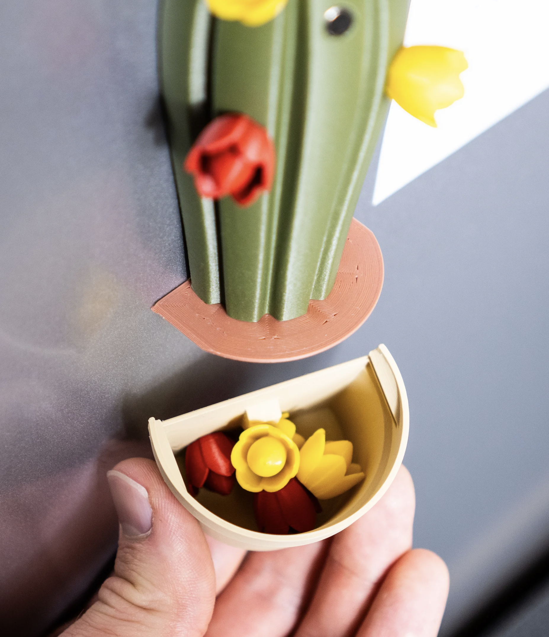 Imanes Decorativos Para Refrigerador en forma de Cactus-6