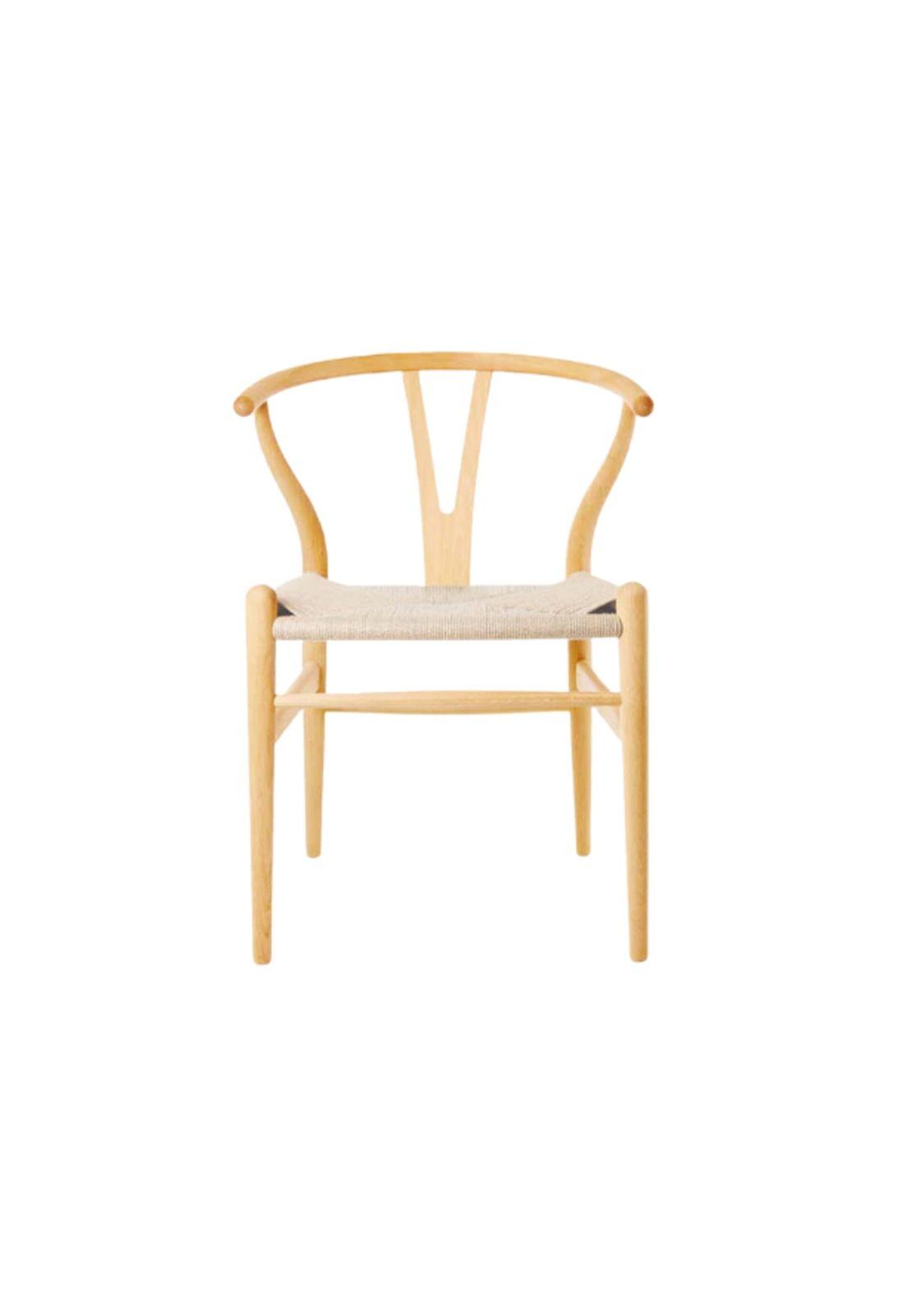 Pack Silla Wishbone Réplica Natural-2