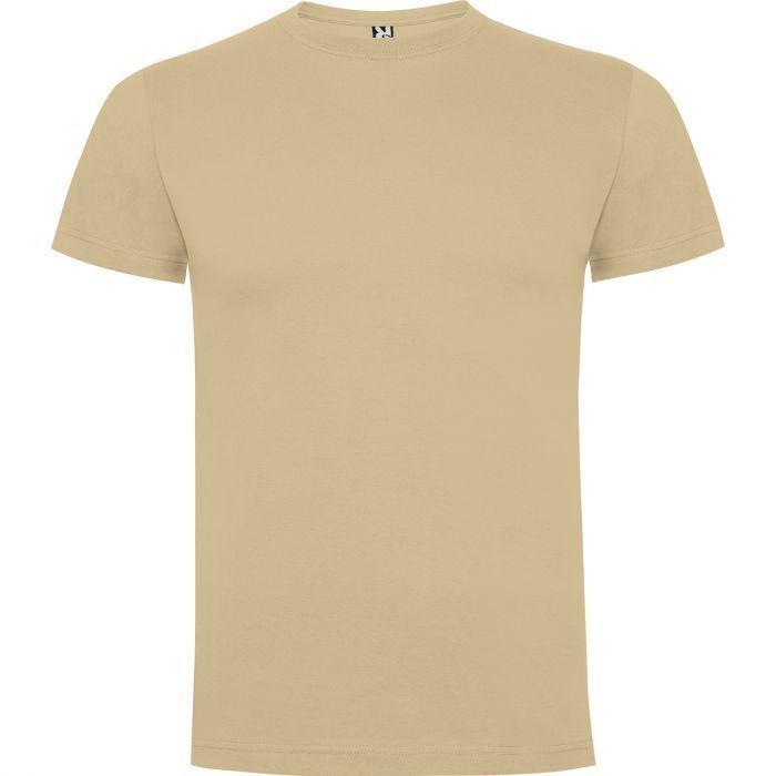 Polera Manga Corta Algodon Cuello Redondo Clasica Hombre Premium-1