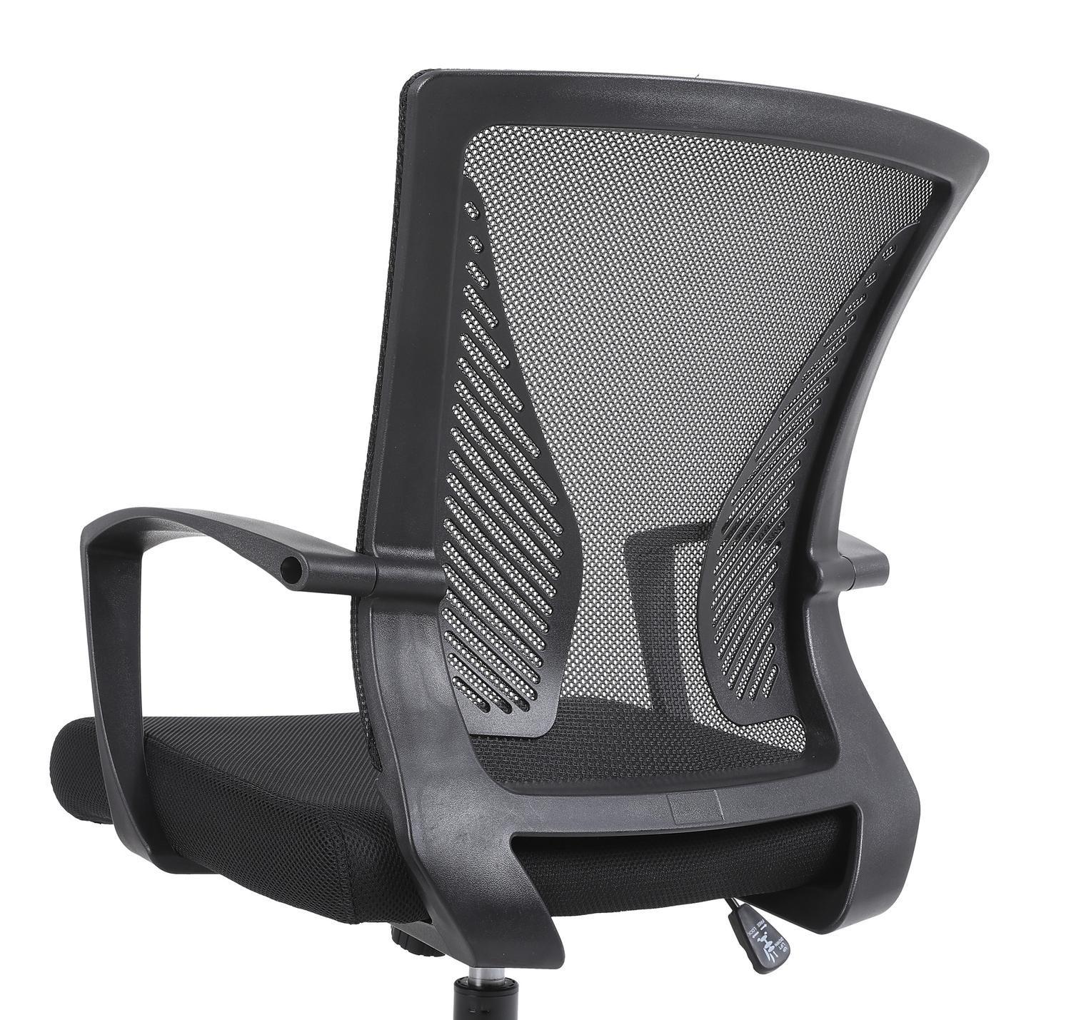 Silla Oficina Escritorio Krone Neo Negra-4