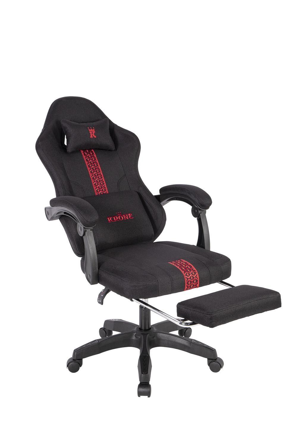 Silla Gamer Oficina Krone Reclinable Fabric-5