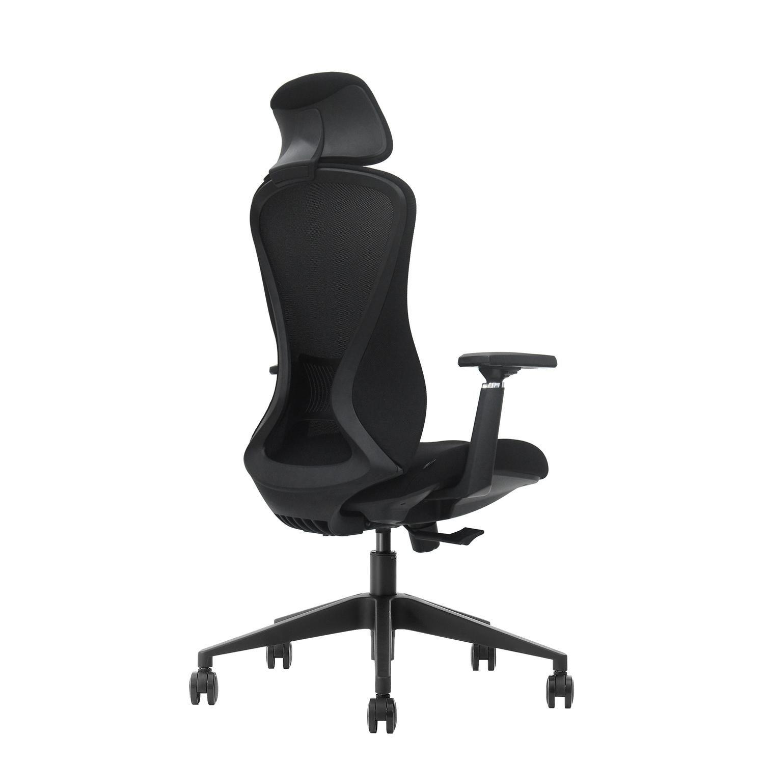 Silla Escritorio Oficina Krone Ergonomica Curva Hera-3