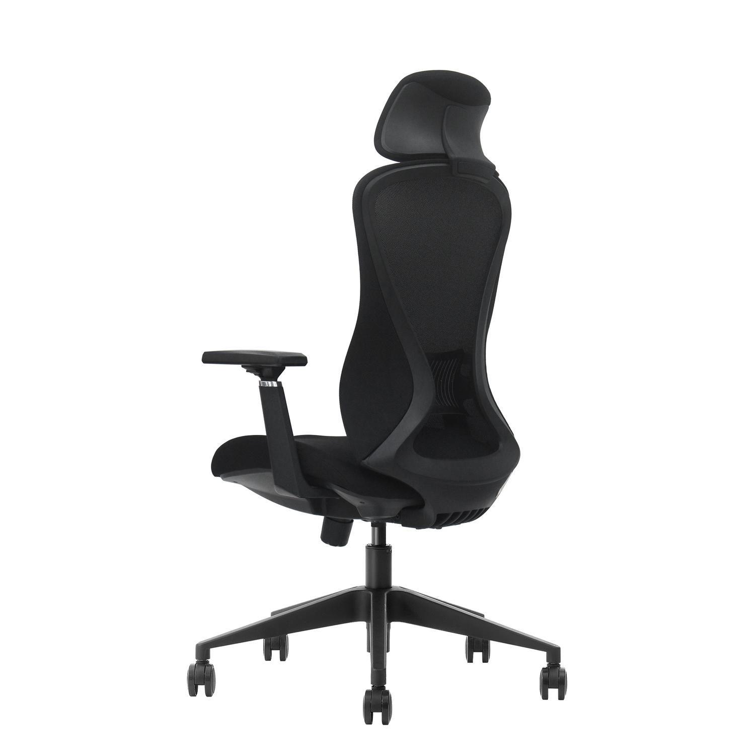 Silla Escritorio Oficina Krone Ergonomica Curva Hera-5
