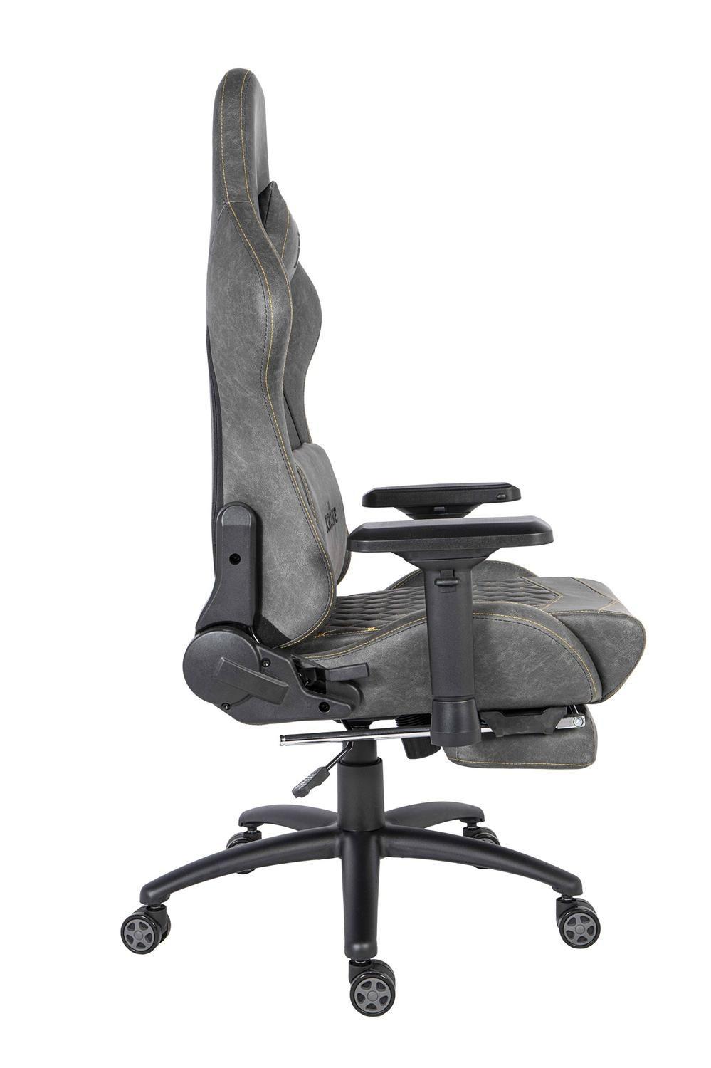 Silla Gamer Oficina Krone XL PRO Reclinable + Masaje + Apoyapiés-2