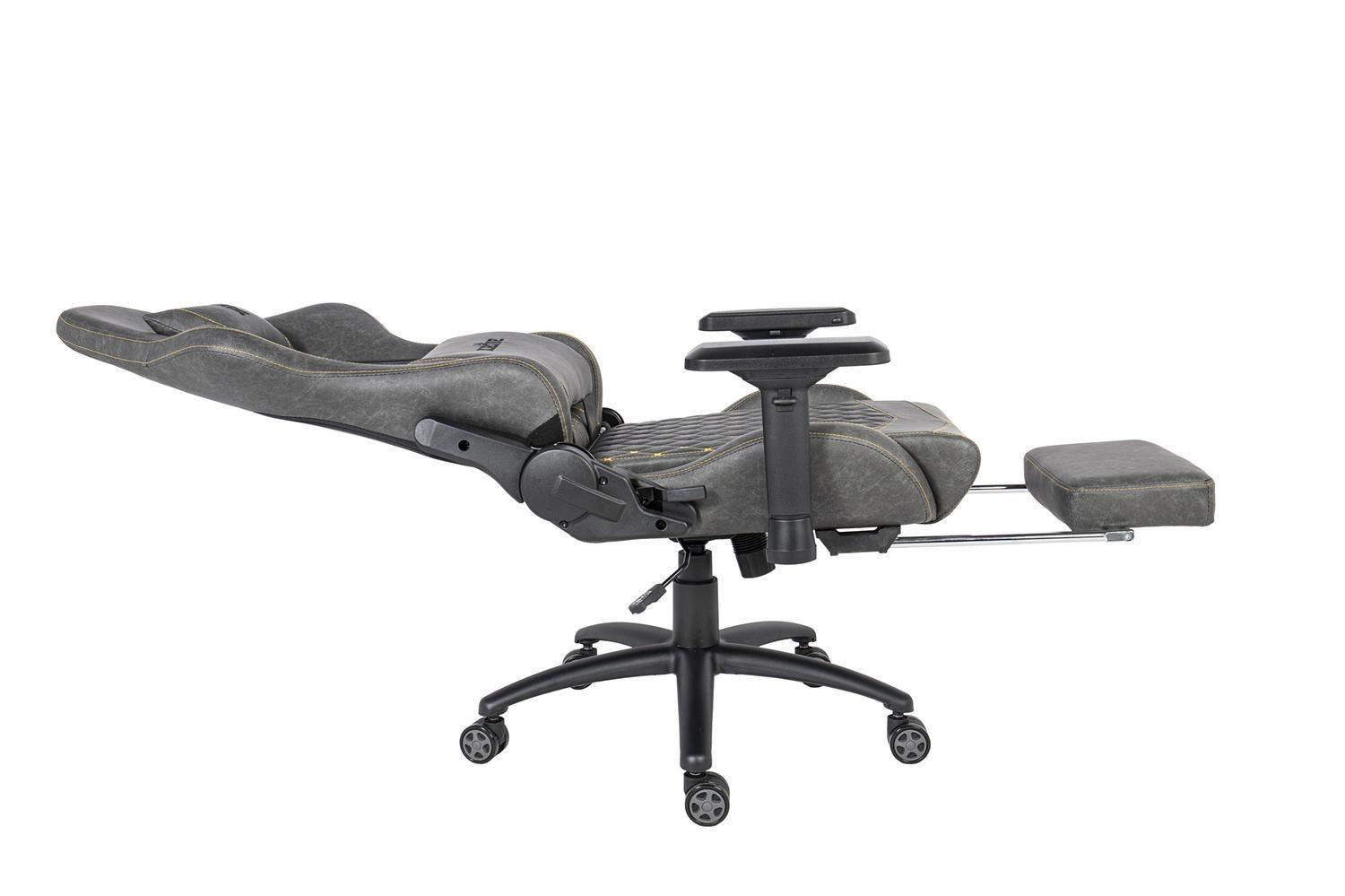 Silla Gamer Oficina Krone XL PRO Reclinable + Masaje + Apoyapiés-4