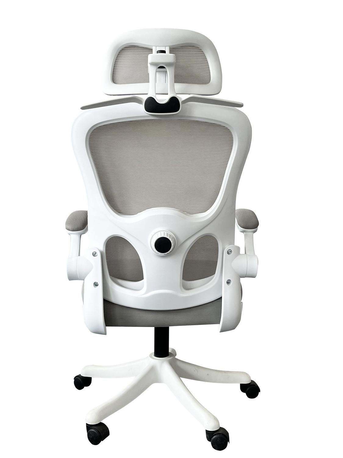 Silla Oficina Krone Irish Mesh Blanca-2