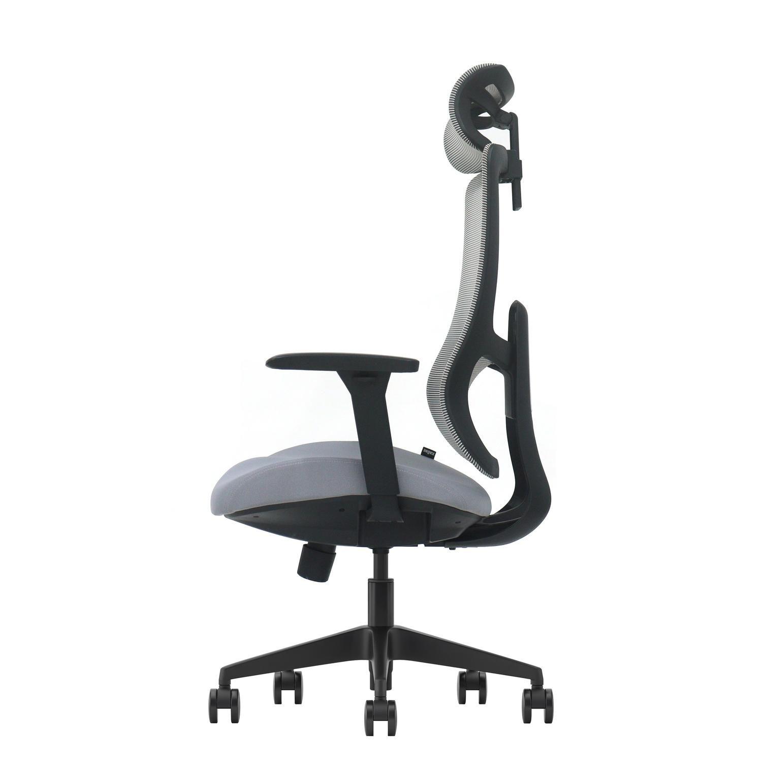 Silla Escritorio Oficina Krone Ergonomica Curva Perseo-6
