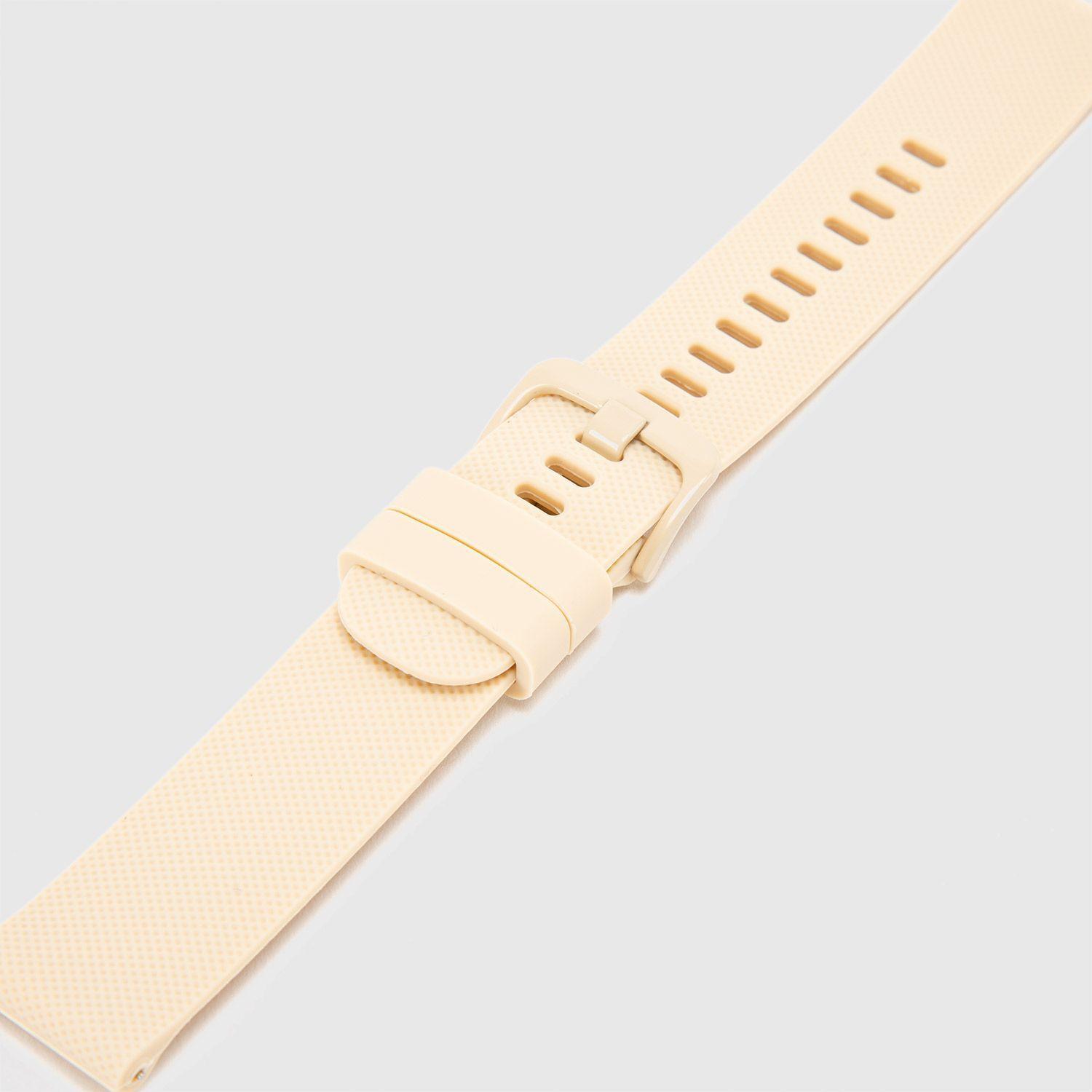 Correa Smartwatch Silicon Beige 22 mm STRANDHILL-2