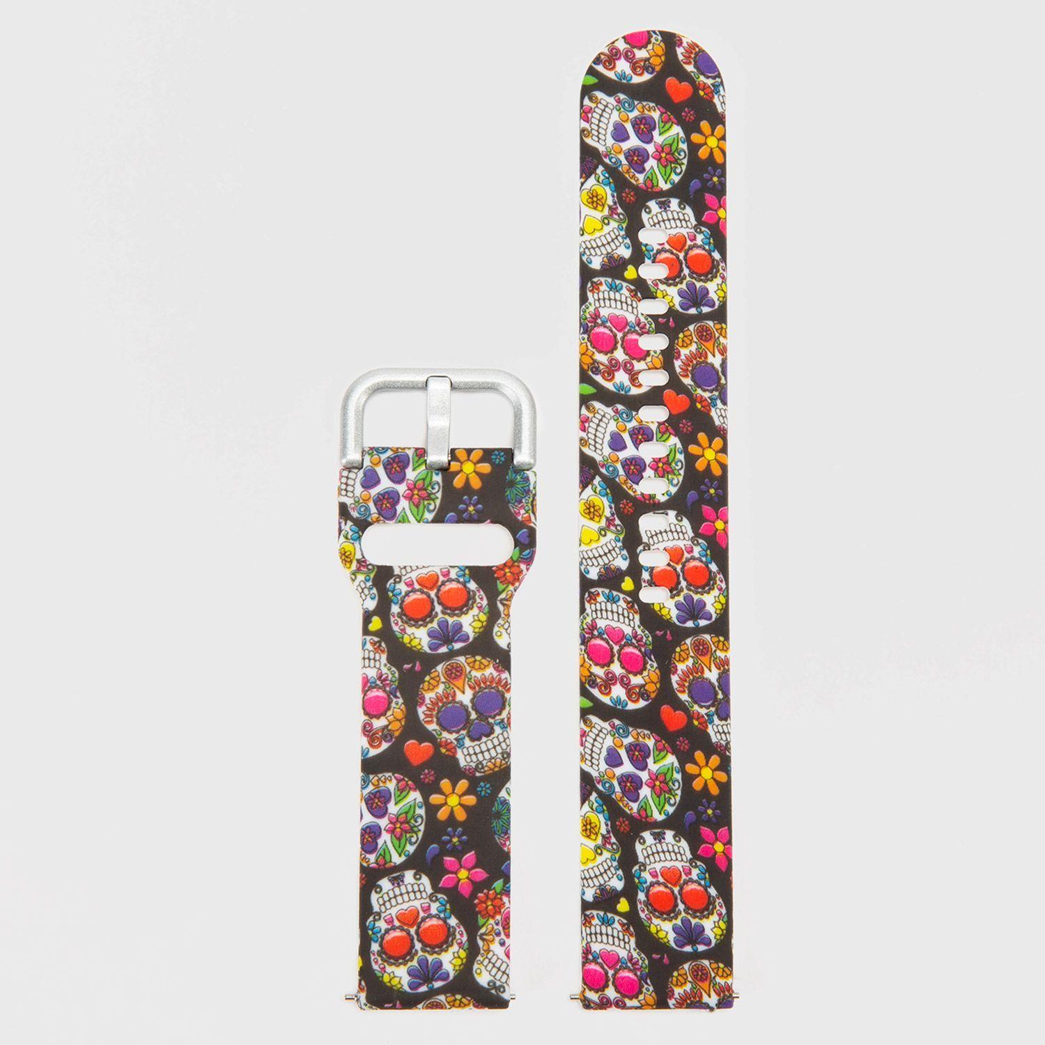 Correa Smartwatch Silicon Skull 20 mm STRANDHILL-2