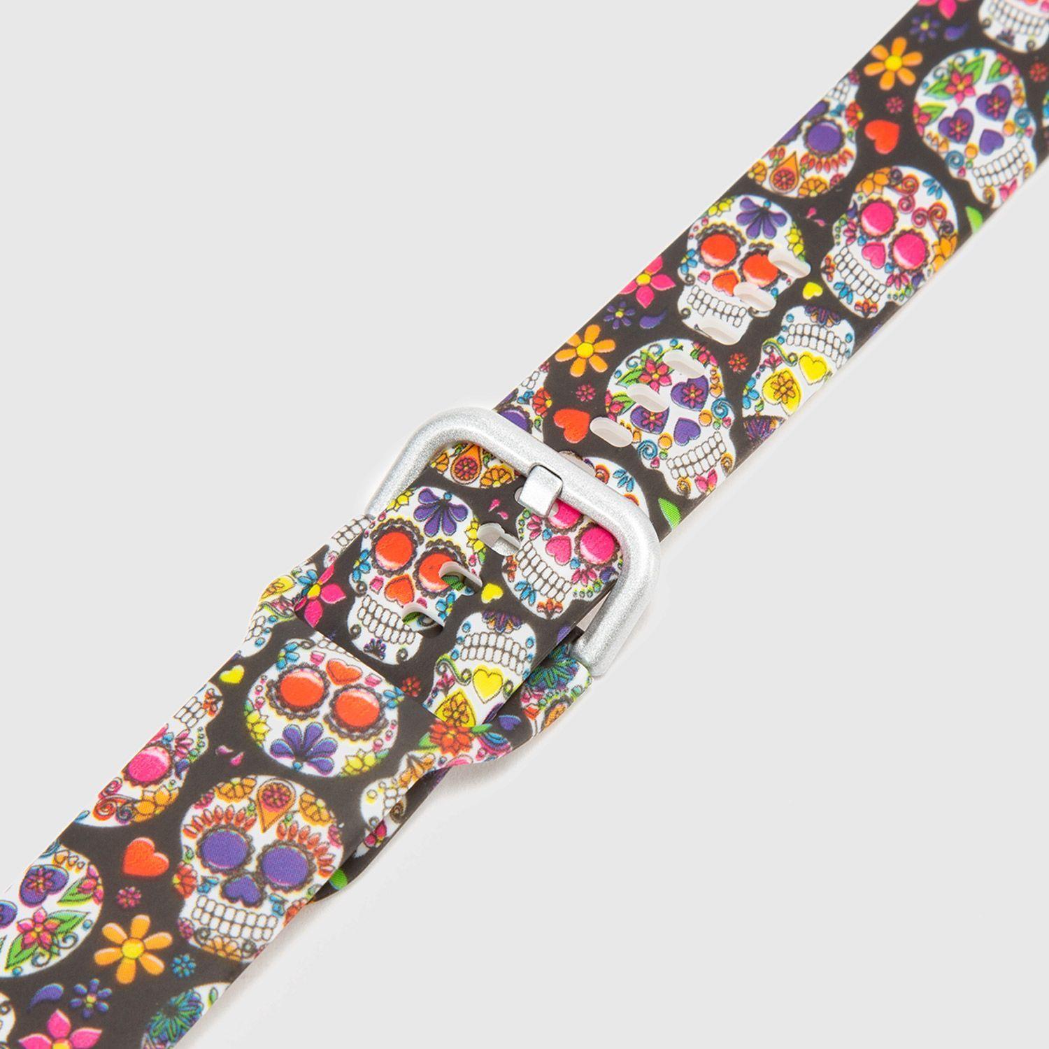 Correa Smartwatch Silicon Skull 20 mm STRANDHILL-3