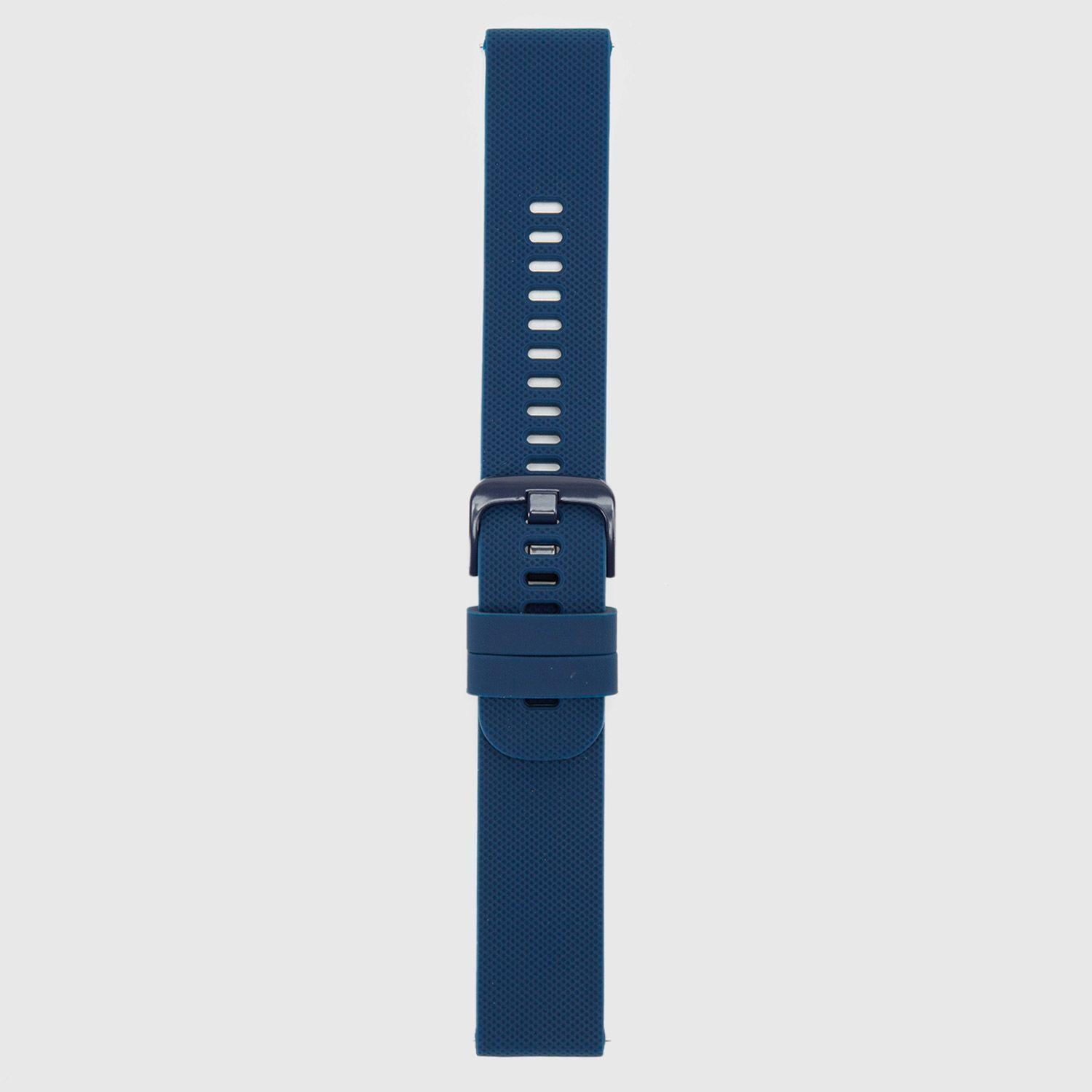Correa Smartwatch Silicon Navy Blue 20 mm STRANDHILL-1