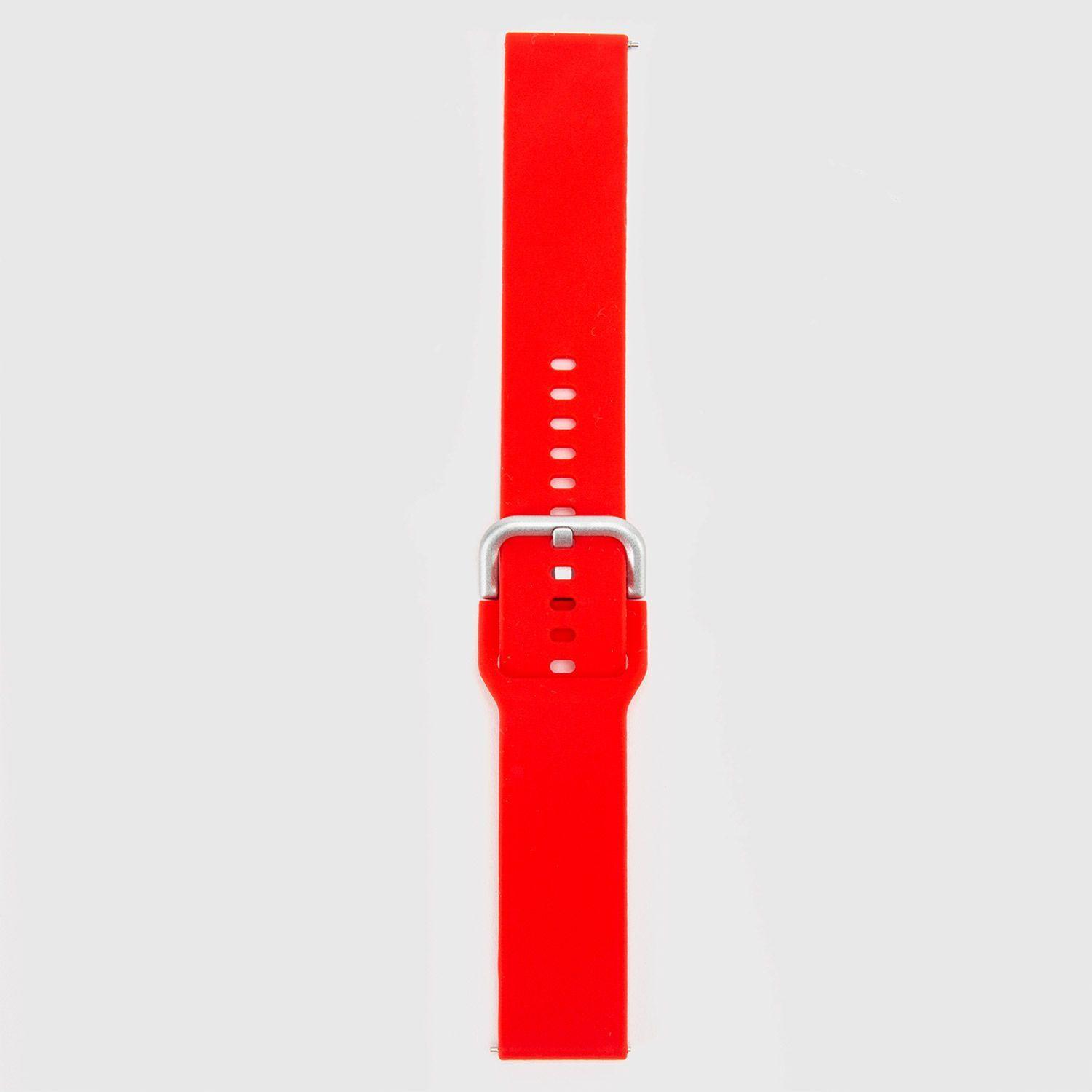 Correa Smartwatch Silicon Red 20 mm STRANDHILL-1