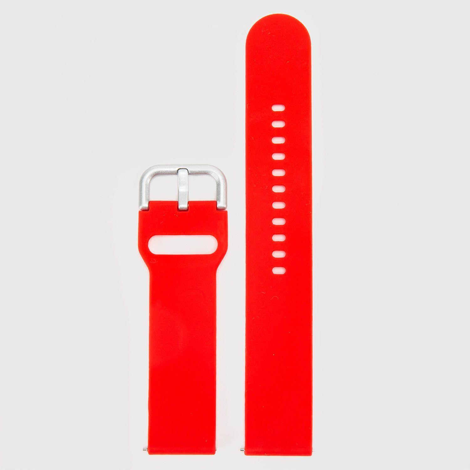 Correa Smartwatch Silicon Red 20 mm STRANDHILL-0