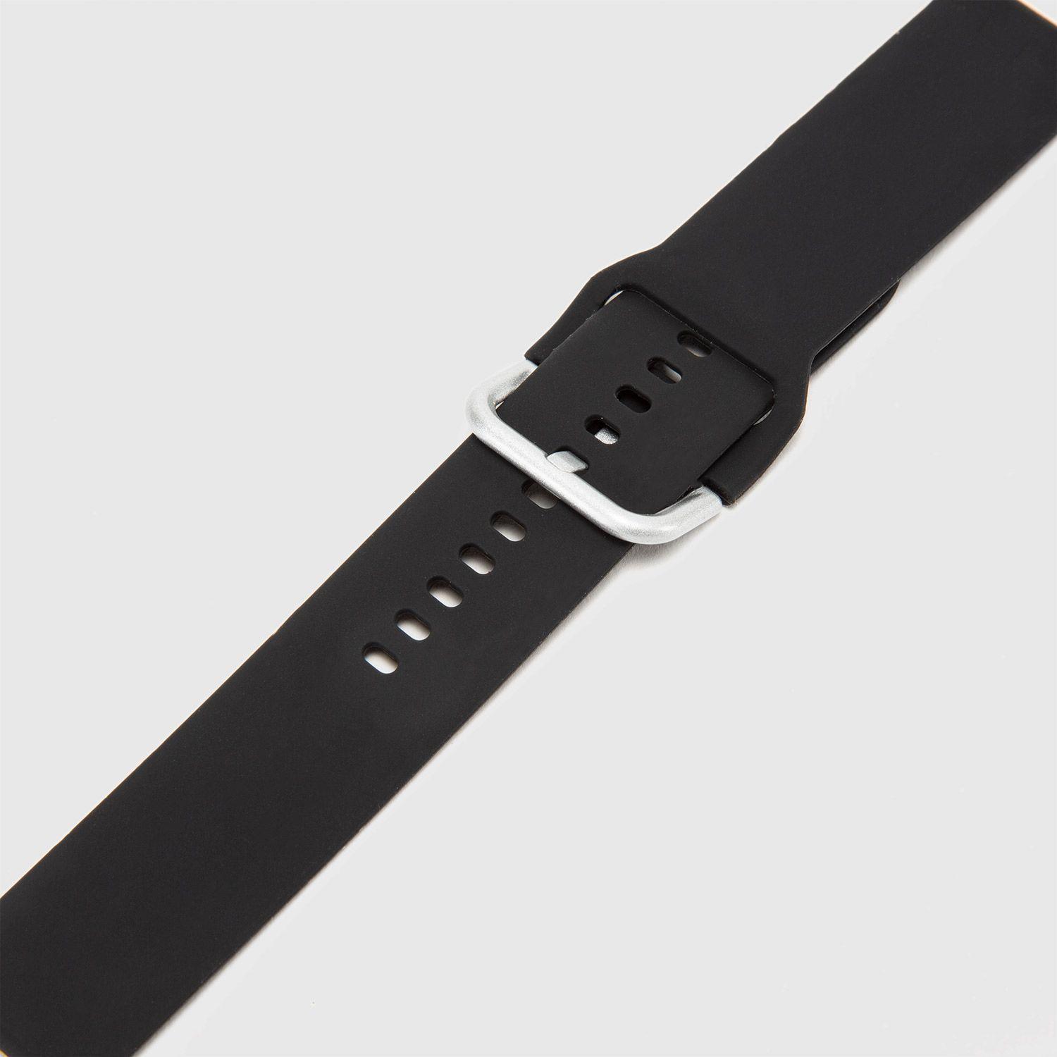 Correa Smartwatch Silicon Black 22 mm STRANDHILL-2