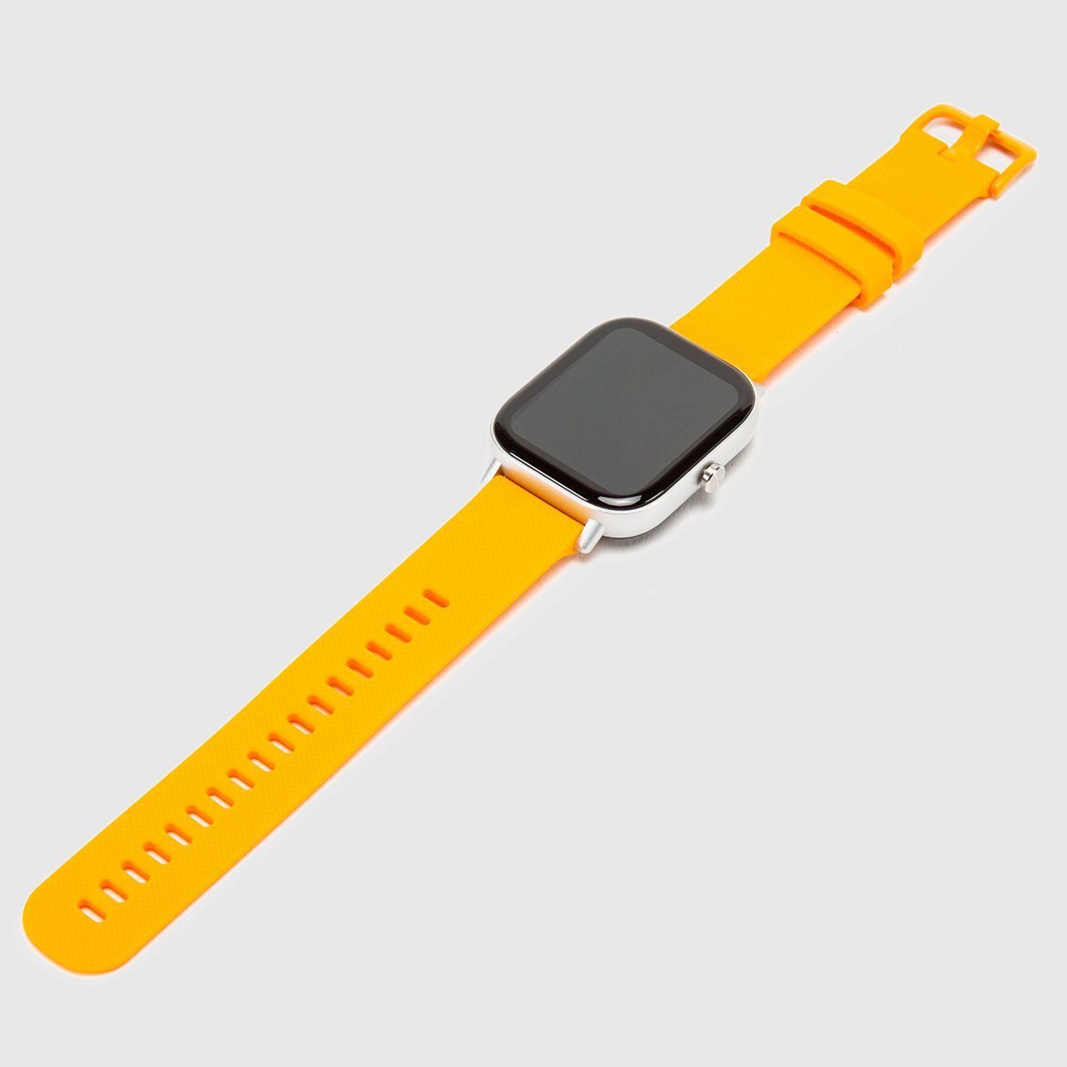 Correa Smartwatch Silicon Amber Yellow 20 mm STRANDHILL-3