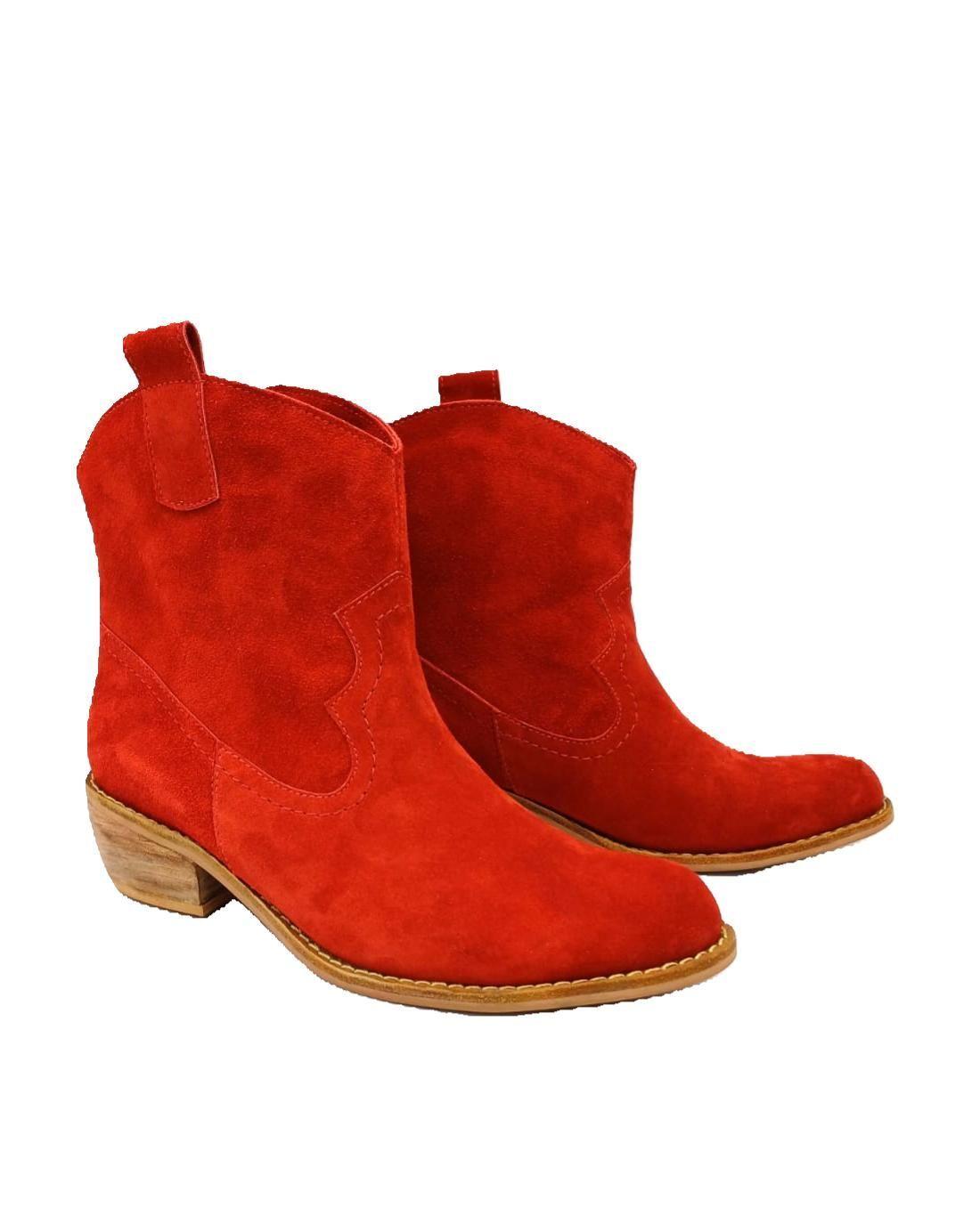 Botin Trini Rojo Pao Pecados-2
