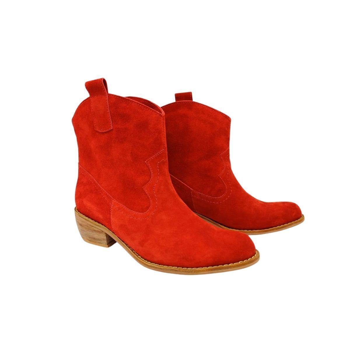 Botin Trini Rojo Pao Pecados-3