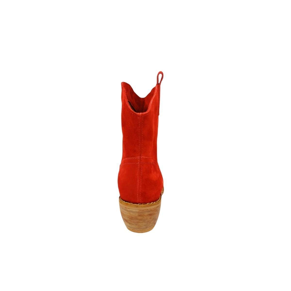 Botin Trini Rojo Pao Pecados-5