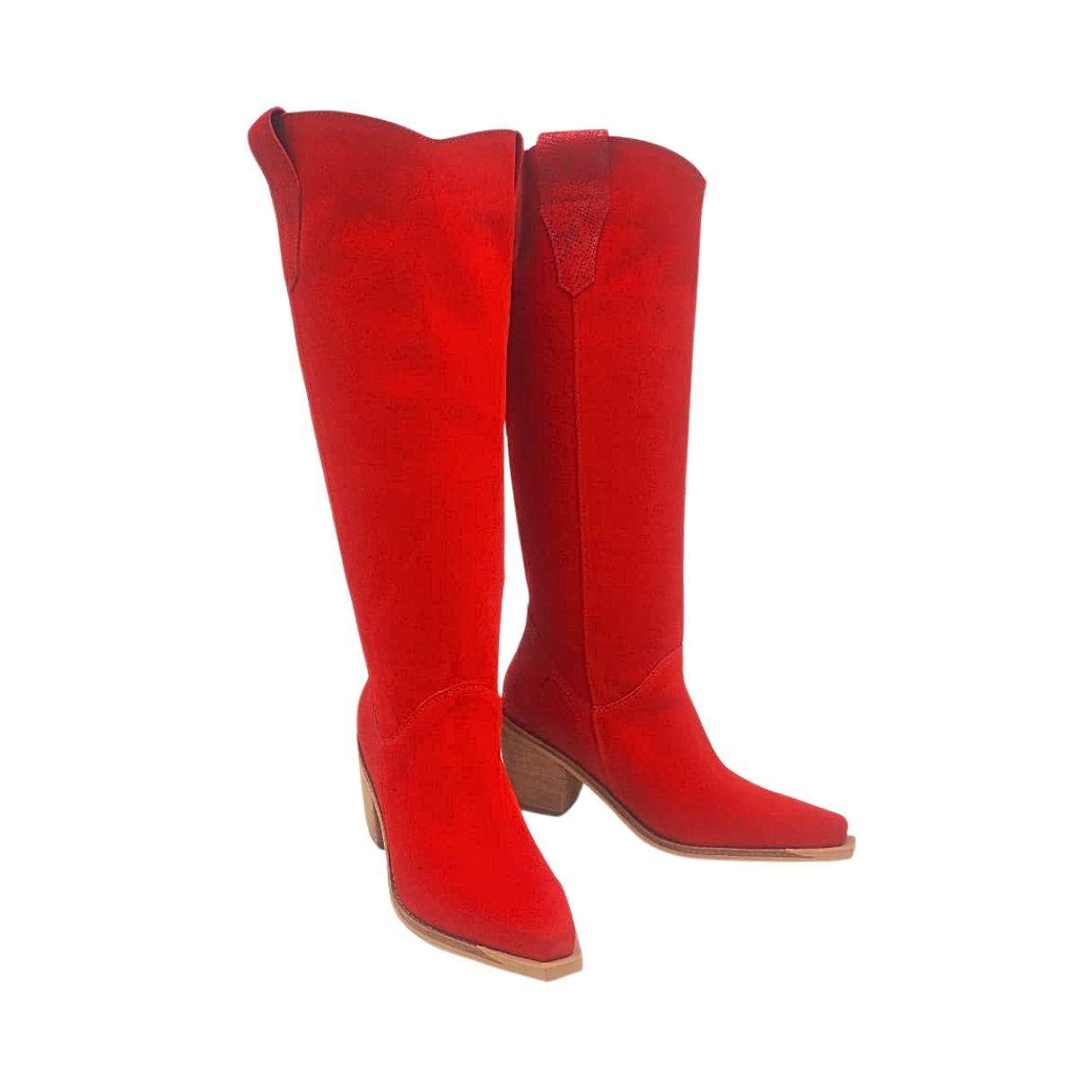 Bota Nagge Rojo Folia Pao Pecados-3